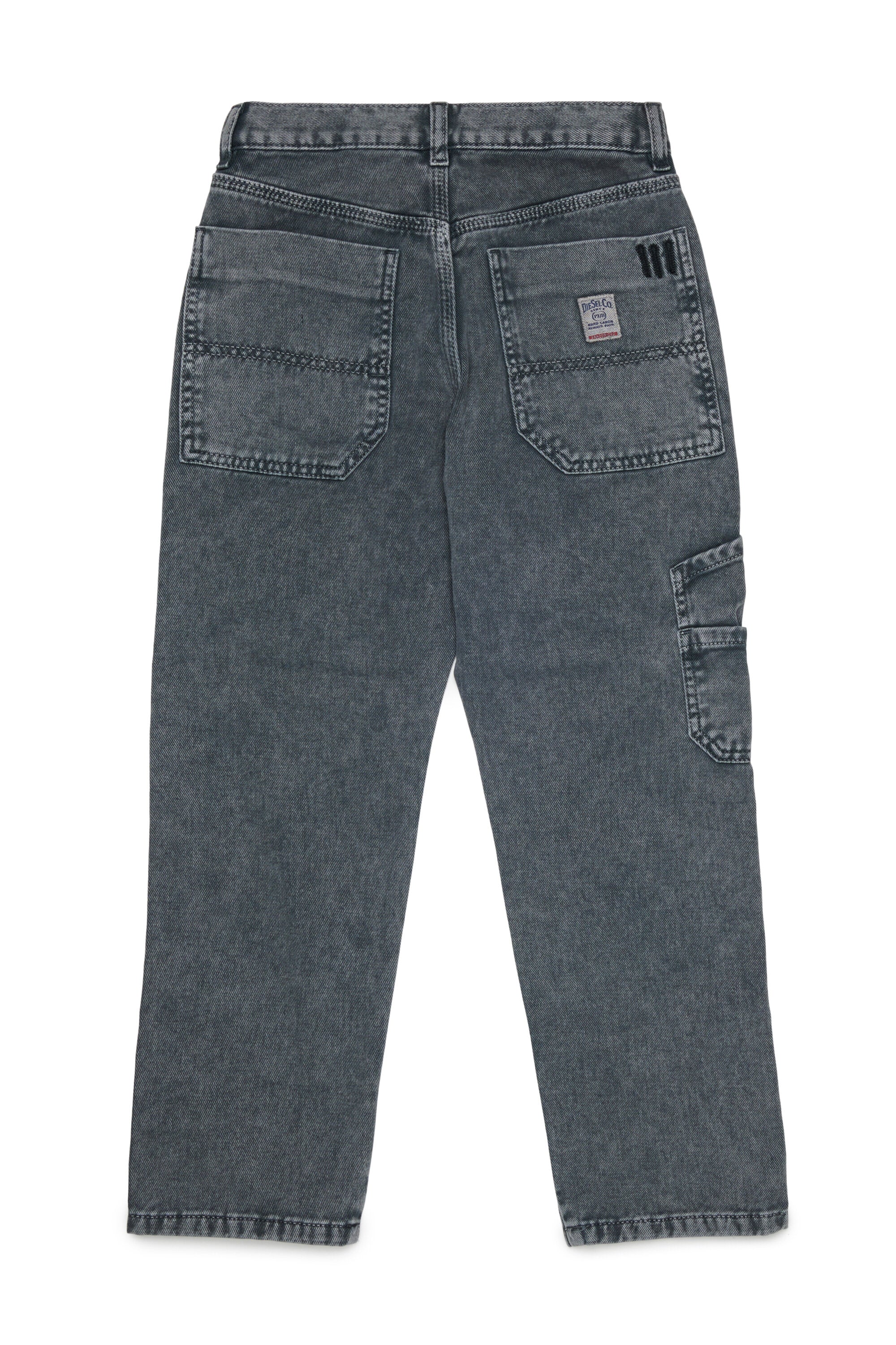 Regular fit jeans with washed effect - D-Berr