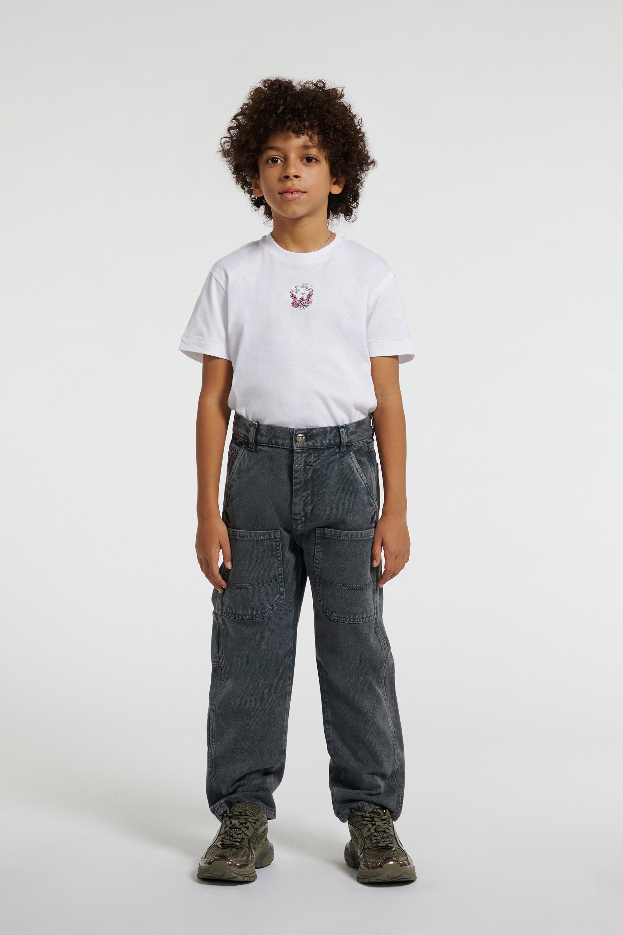 Regular fit jeans with washed effect - D-Berr