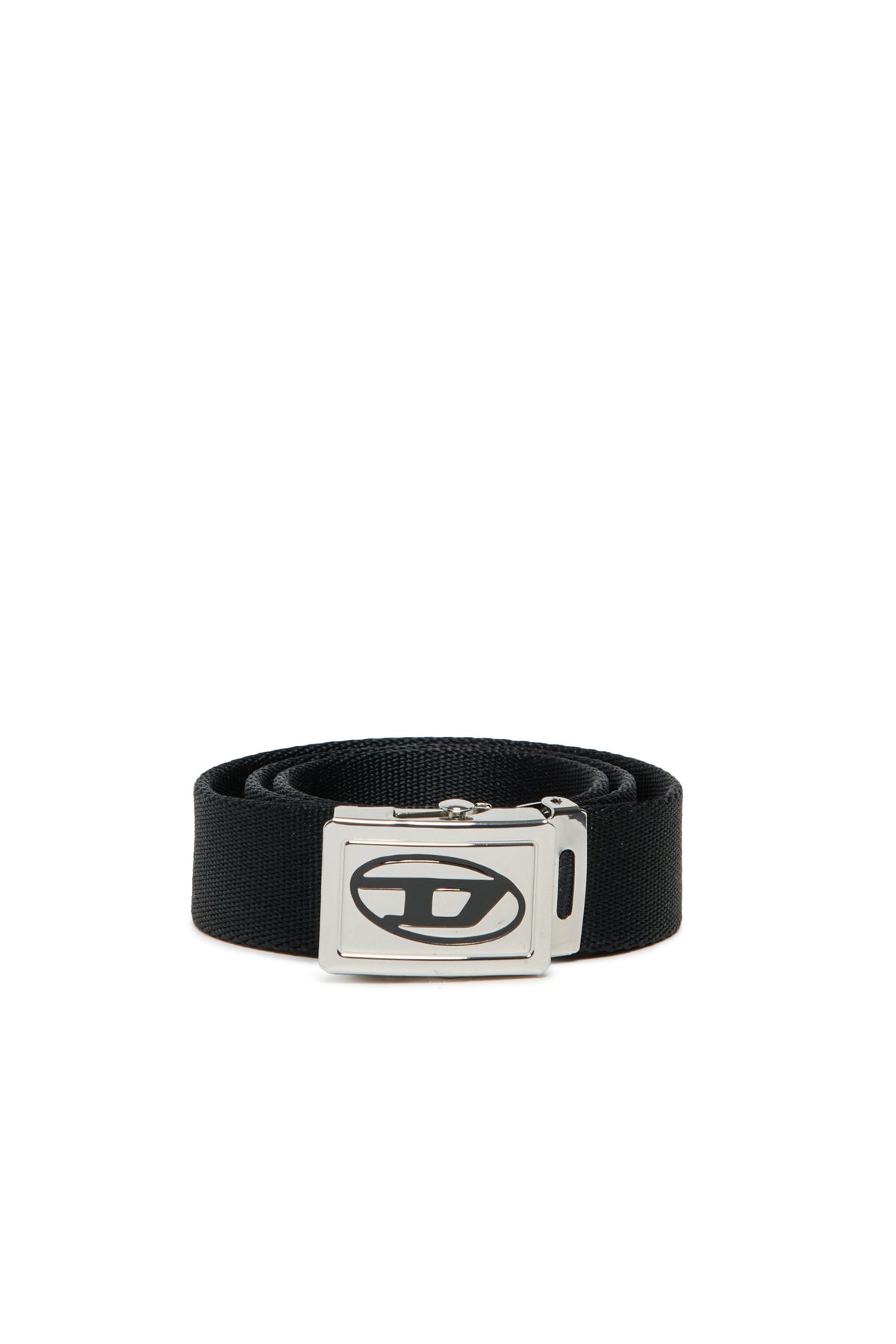Oval D branded canvas belt