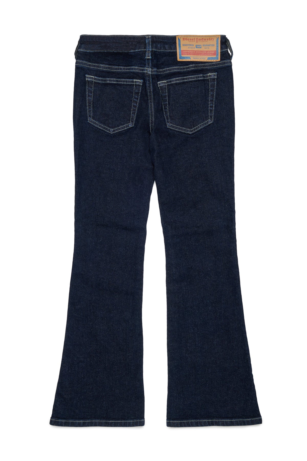 Dark blue bootcut jeans - D-Arry