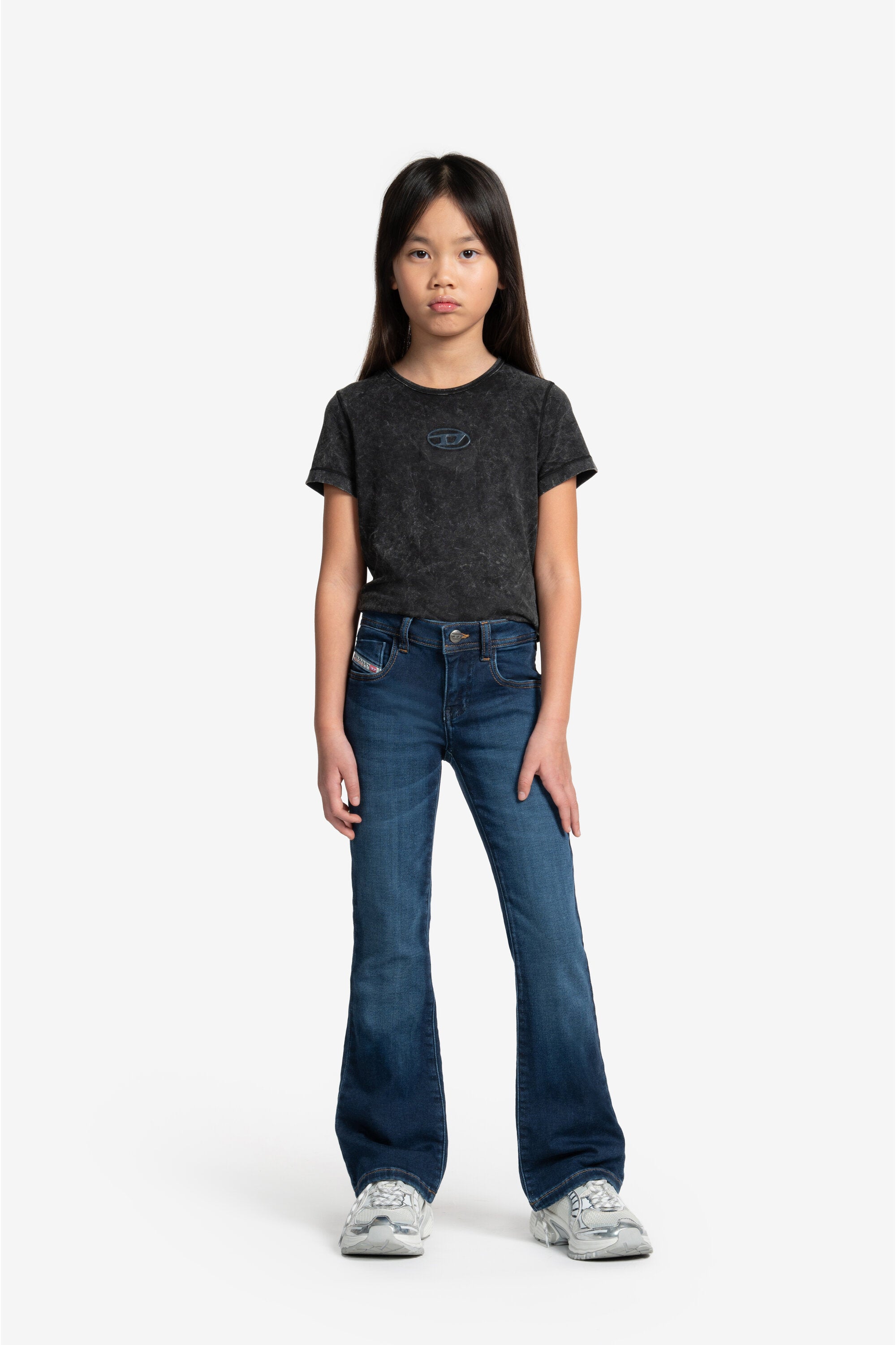 Dark blue bootcut JoggJeans® - D-Arry