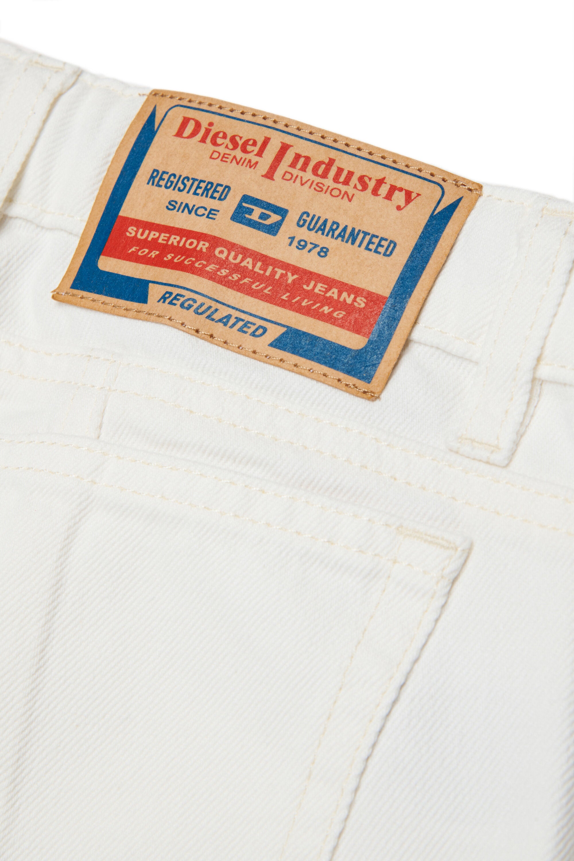 White flare jeans - D-Pam