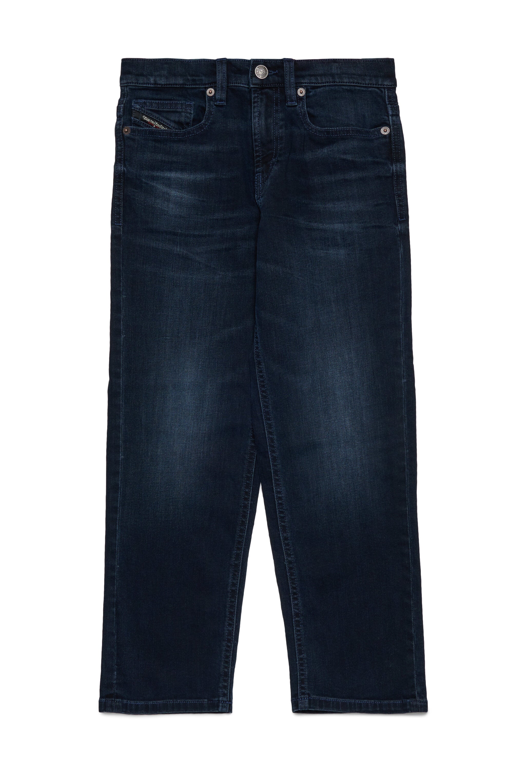 Shaded blue-black relaxed jeans - D-Maki
