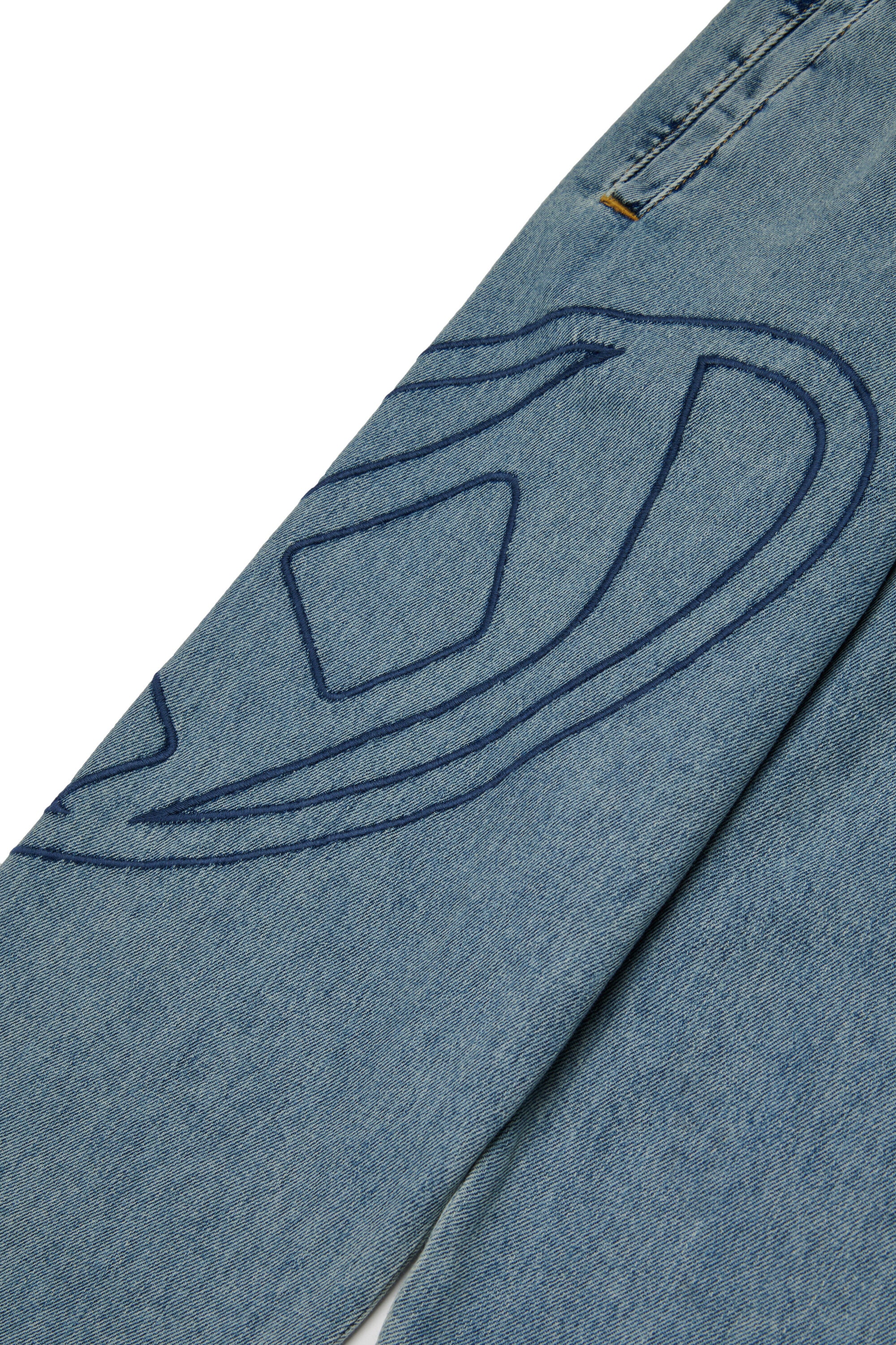 Slim jeans with marbled effect - Plabby