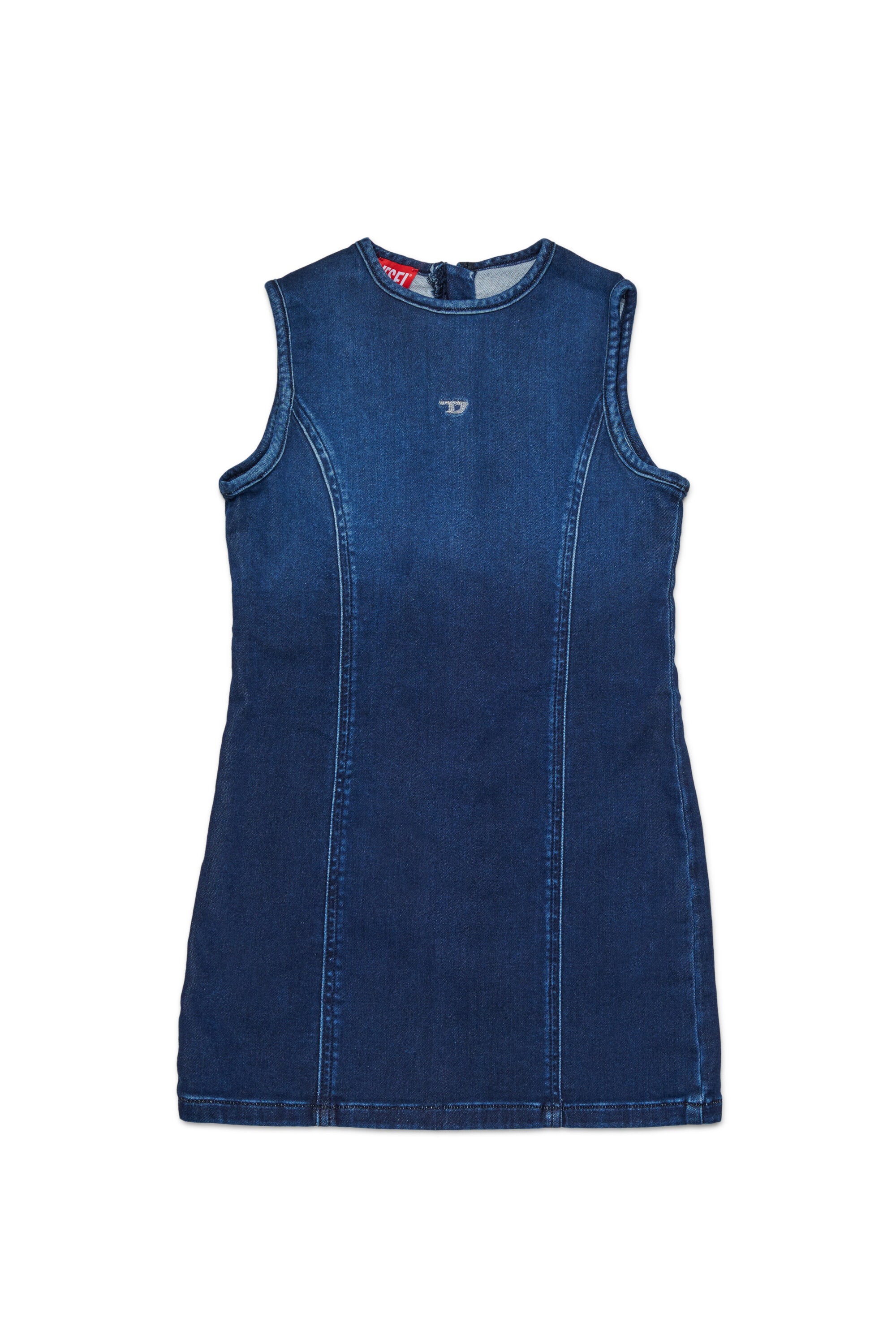 Shaded dark JoggJeans® sleeveless dress
