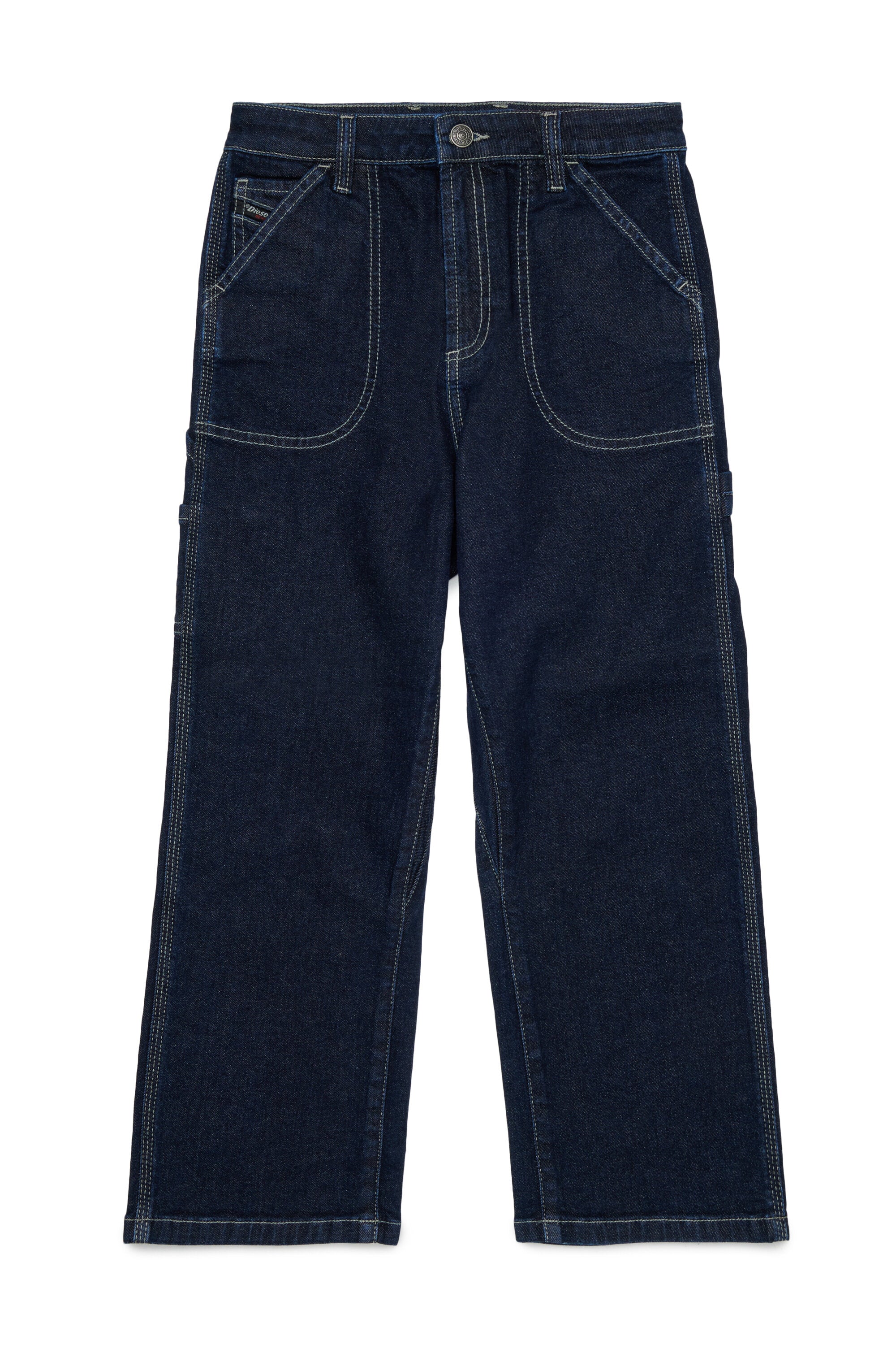 Dark blue relaxed fit jeans - D-Bart
