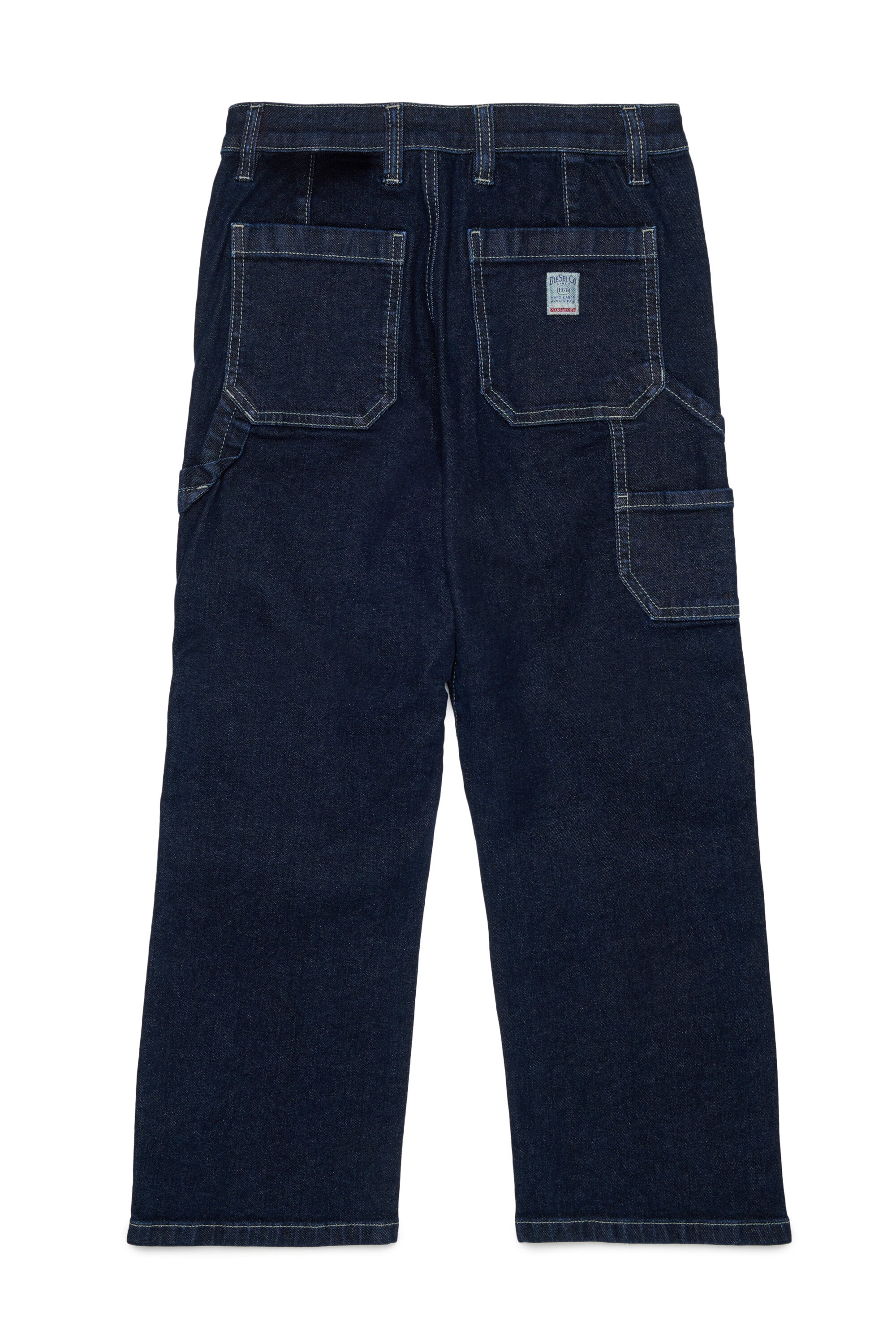 Dark blue relaxed fit jeans - D-Bart
