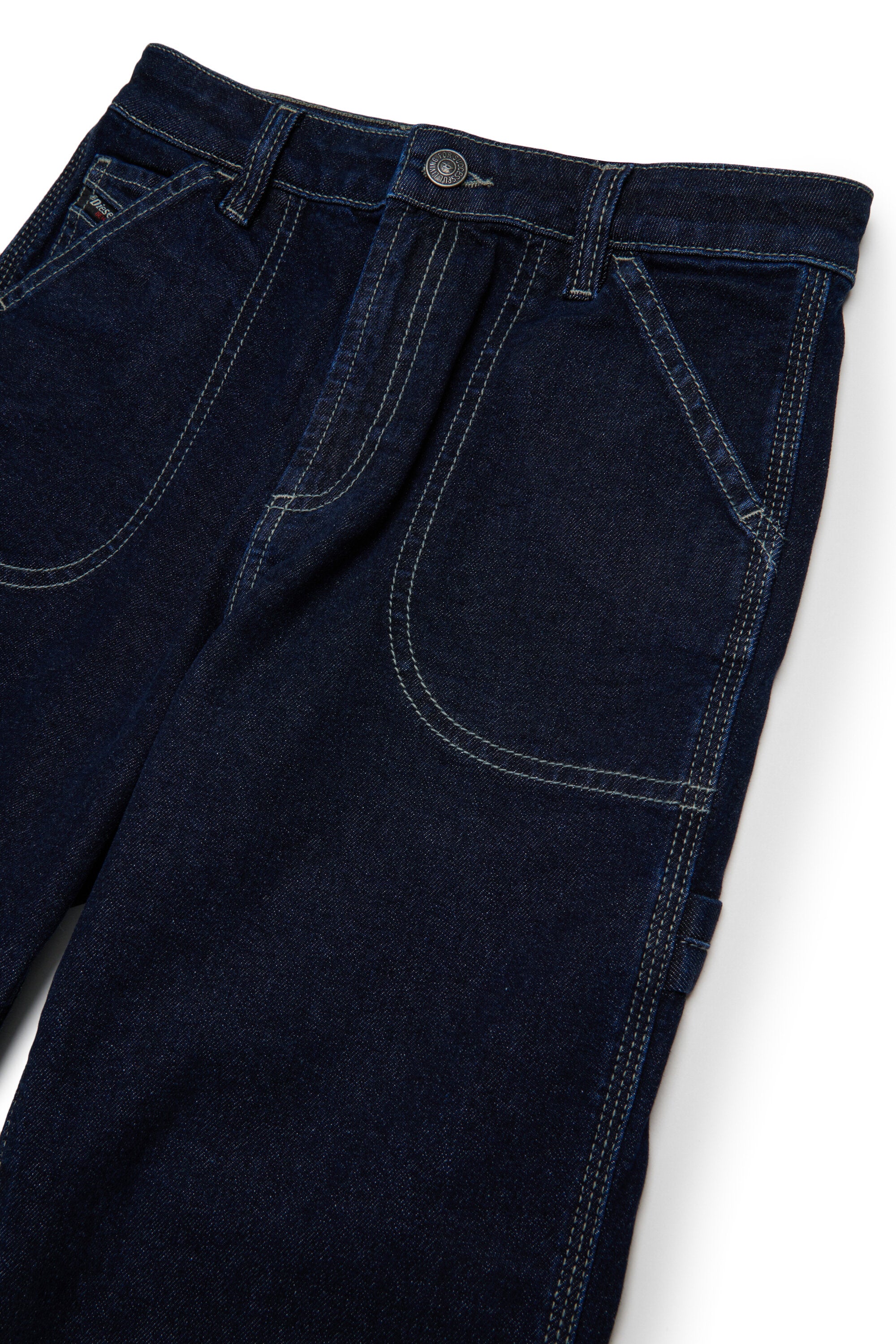 Dark blue relaxed fit jeans - D-Bart