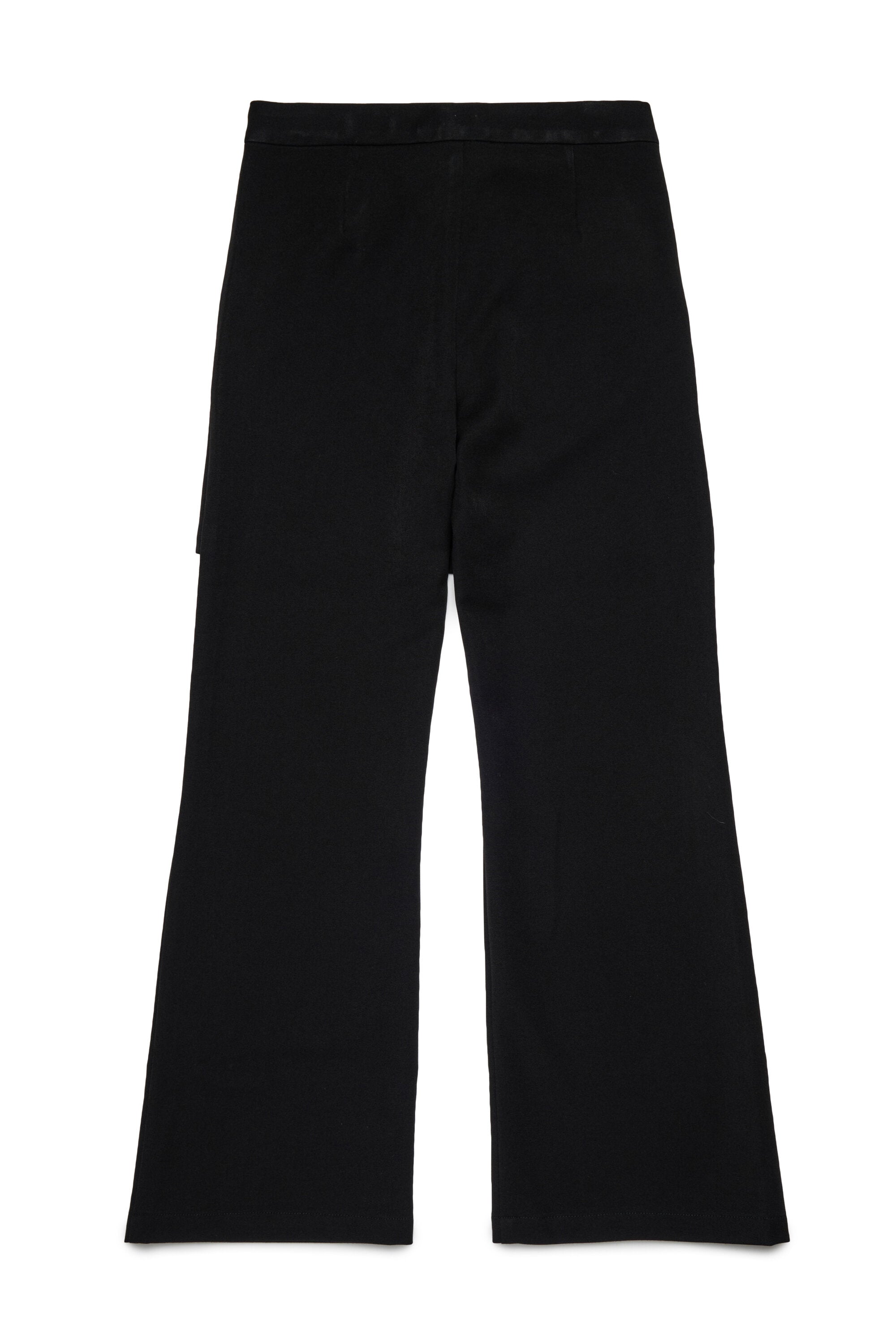 Formal pants with front panel