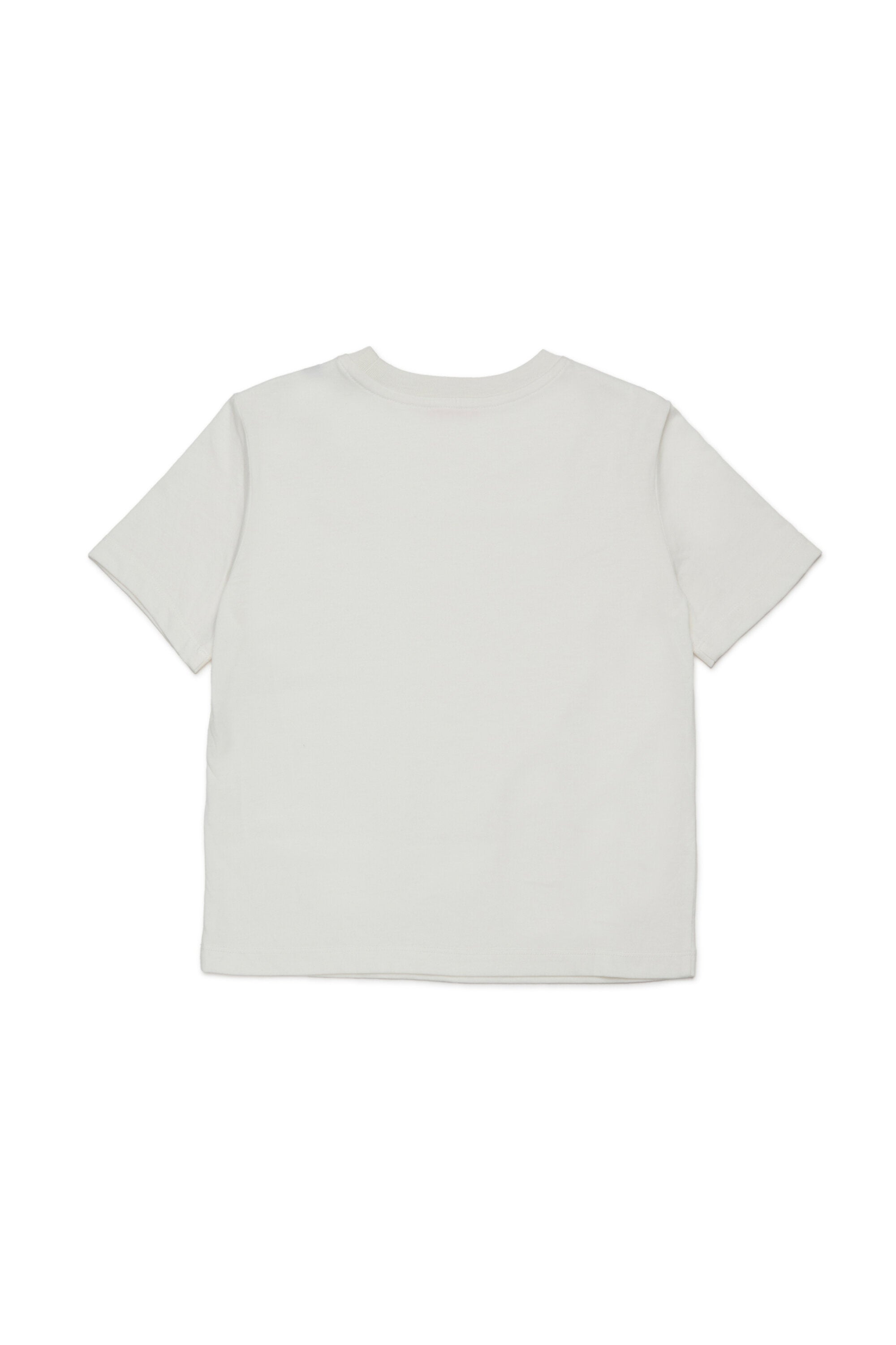 Cotton blend T-shirt with Diesel print