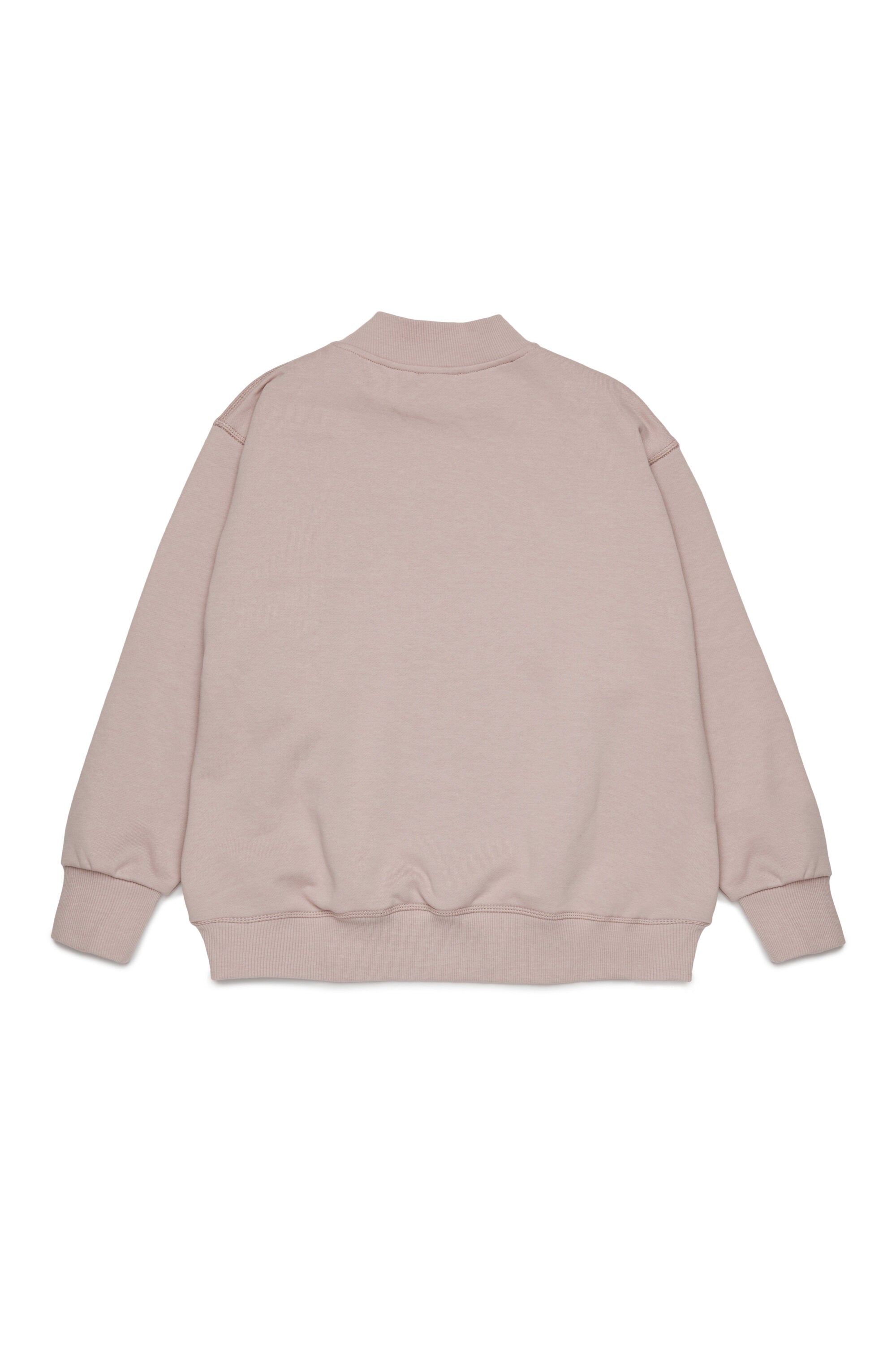 High neck sweatshirt with Acid Rain Oval D