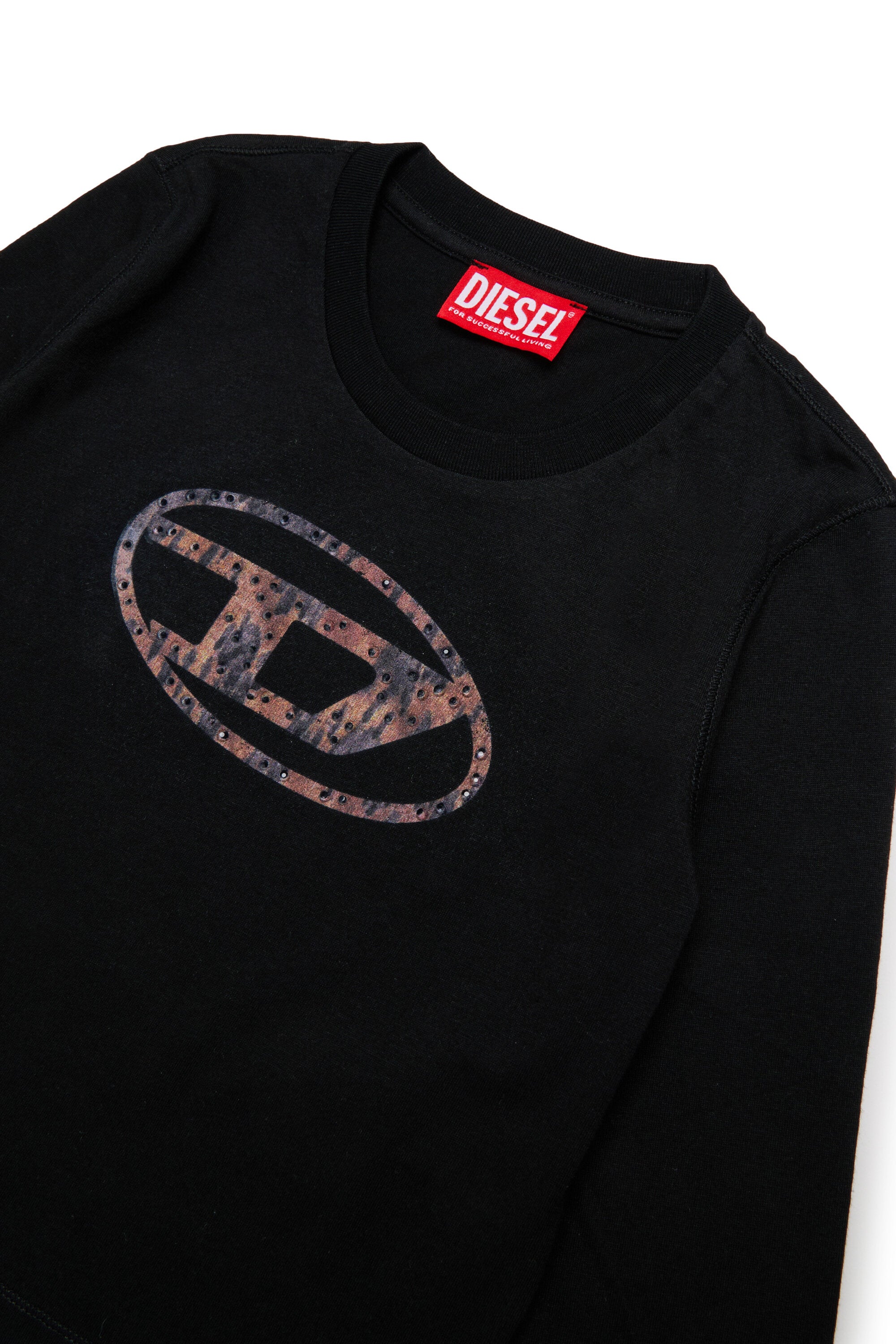 Oval D Acid Rain branded long sleeve T-shirt