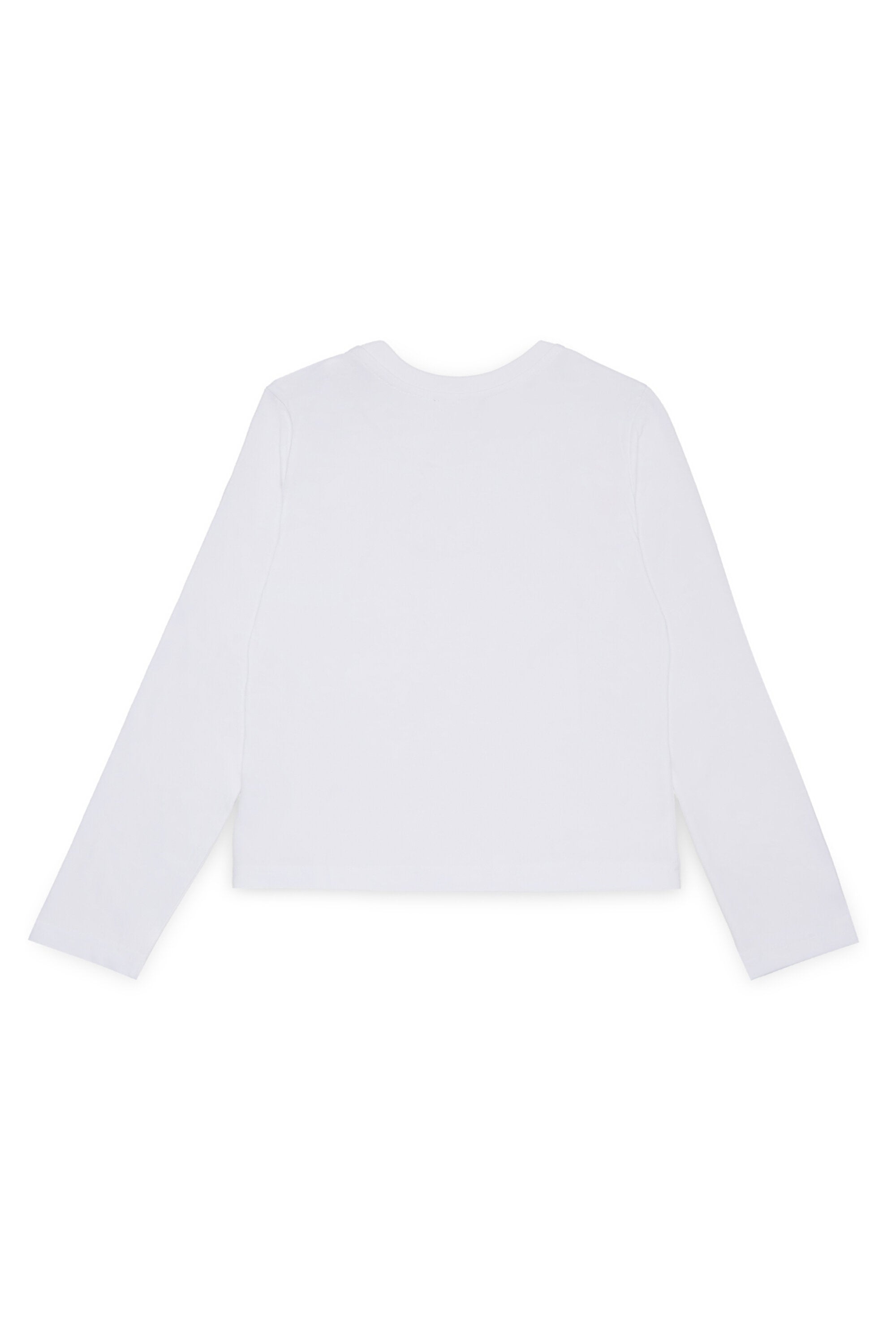 Long sleeves jersey T-shirt branded with Oval D logo