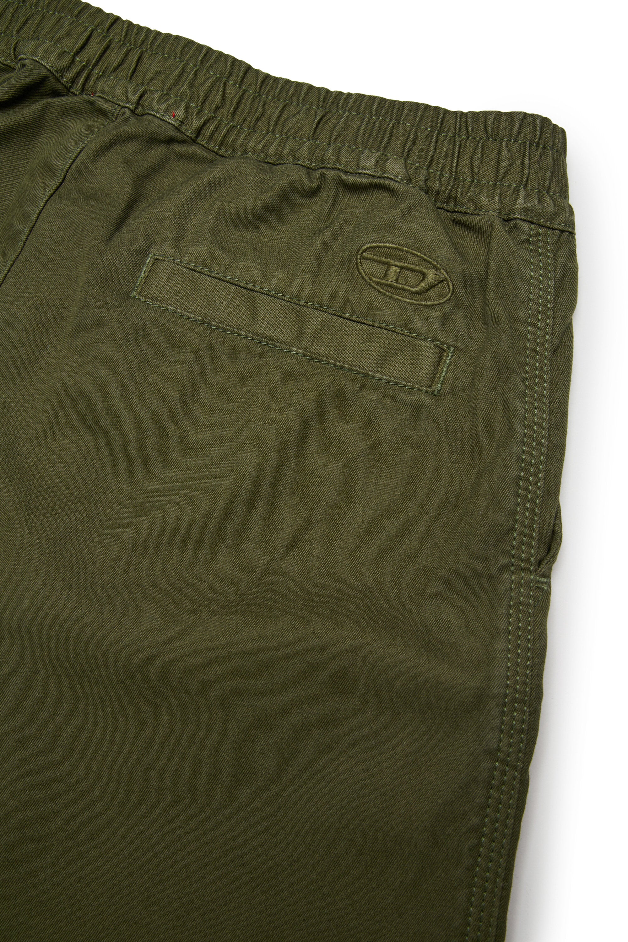 Gabardine cargo pants