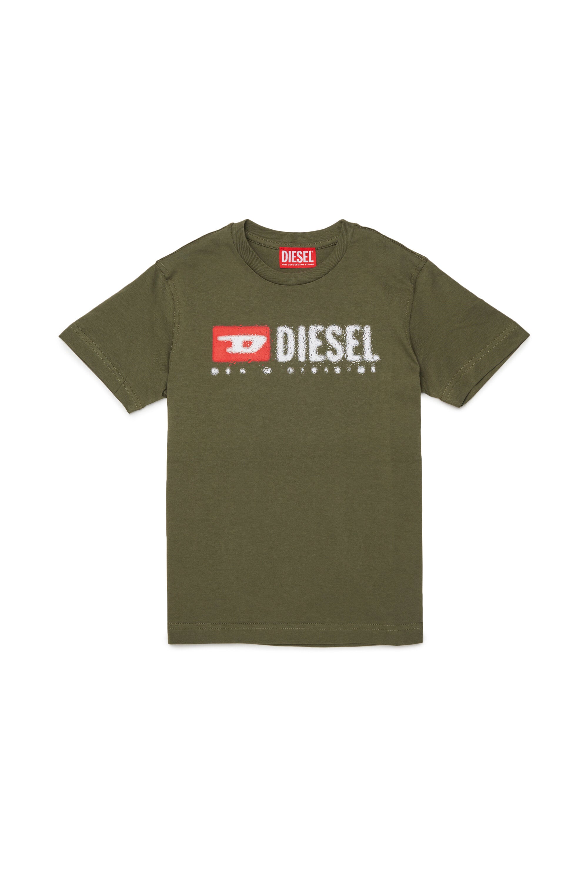 Diesel Denim Division logo jersey T-shirt