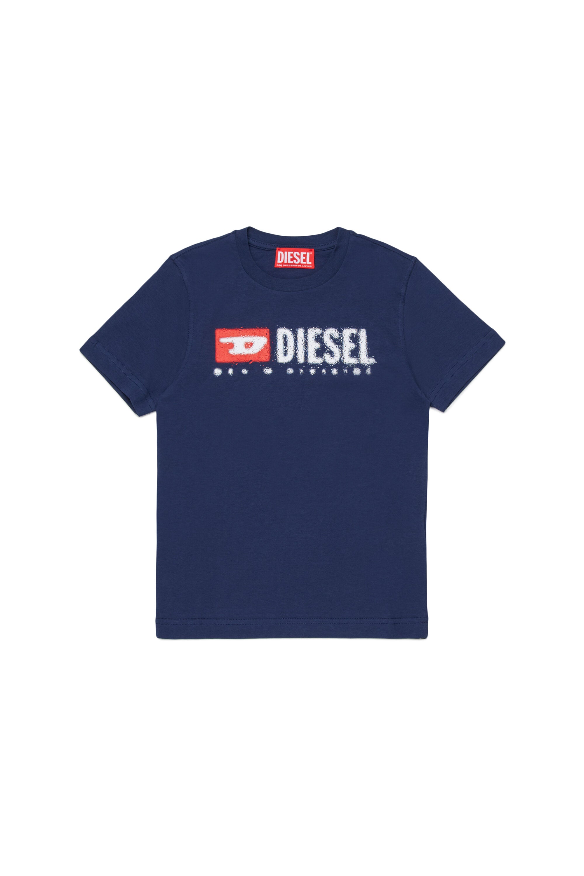 Diesel Denim Division logo jersey T-shirt