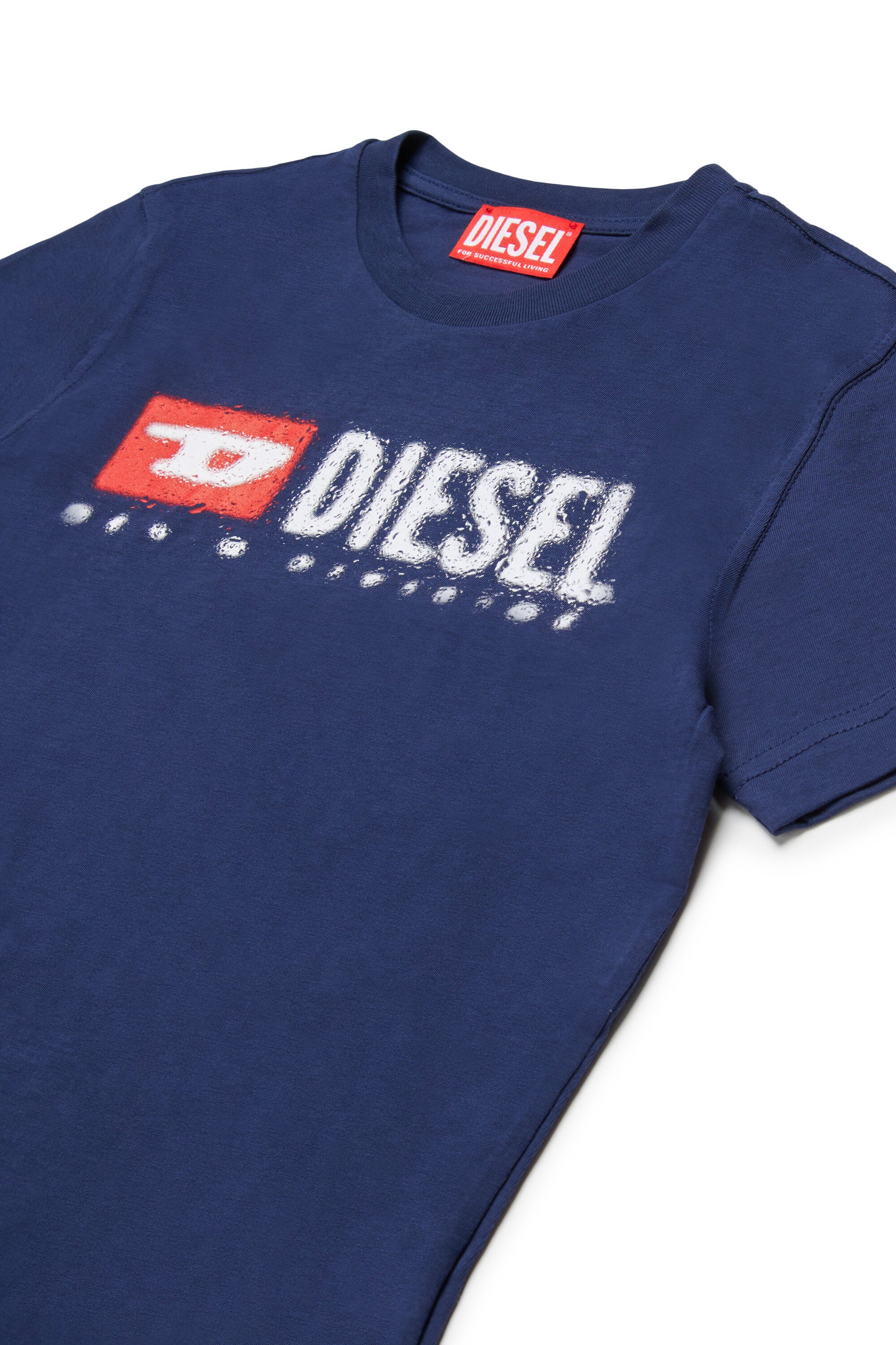Diesel Denim Division logo jersey T-shirt