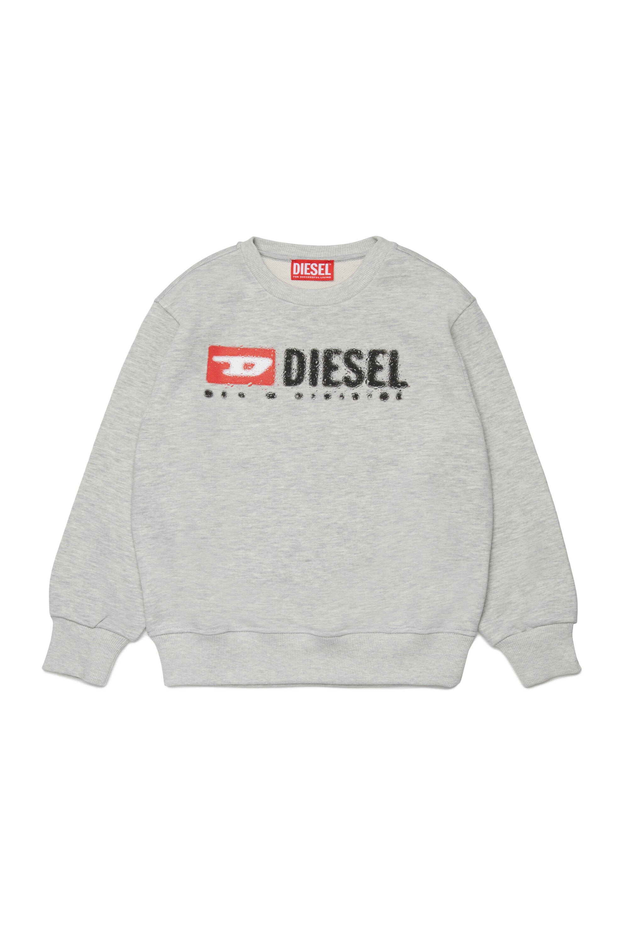 Diesel Denim Division logo crew-neck sweatshirt