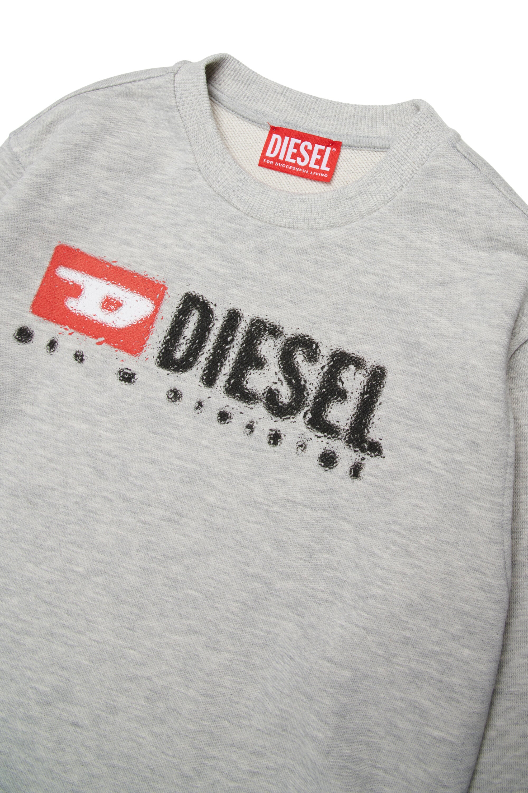 Diesel Denim Division logo crew-neck sweatshirt