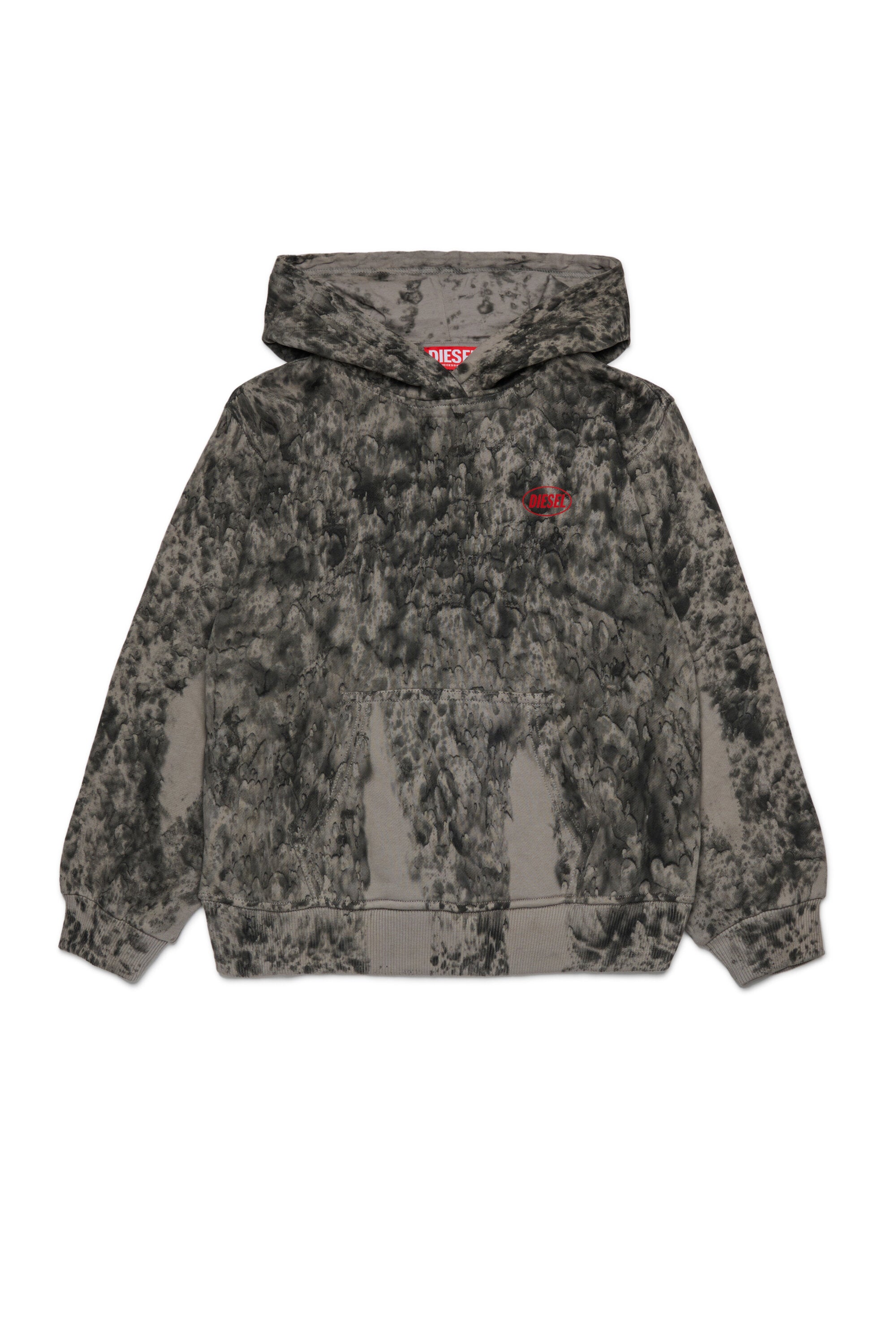 Acid Rain allover hooded sweatshirt