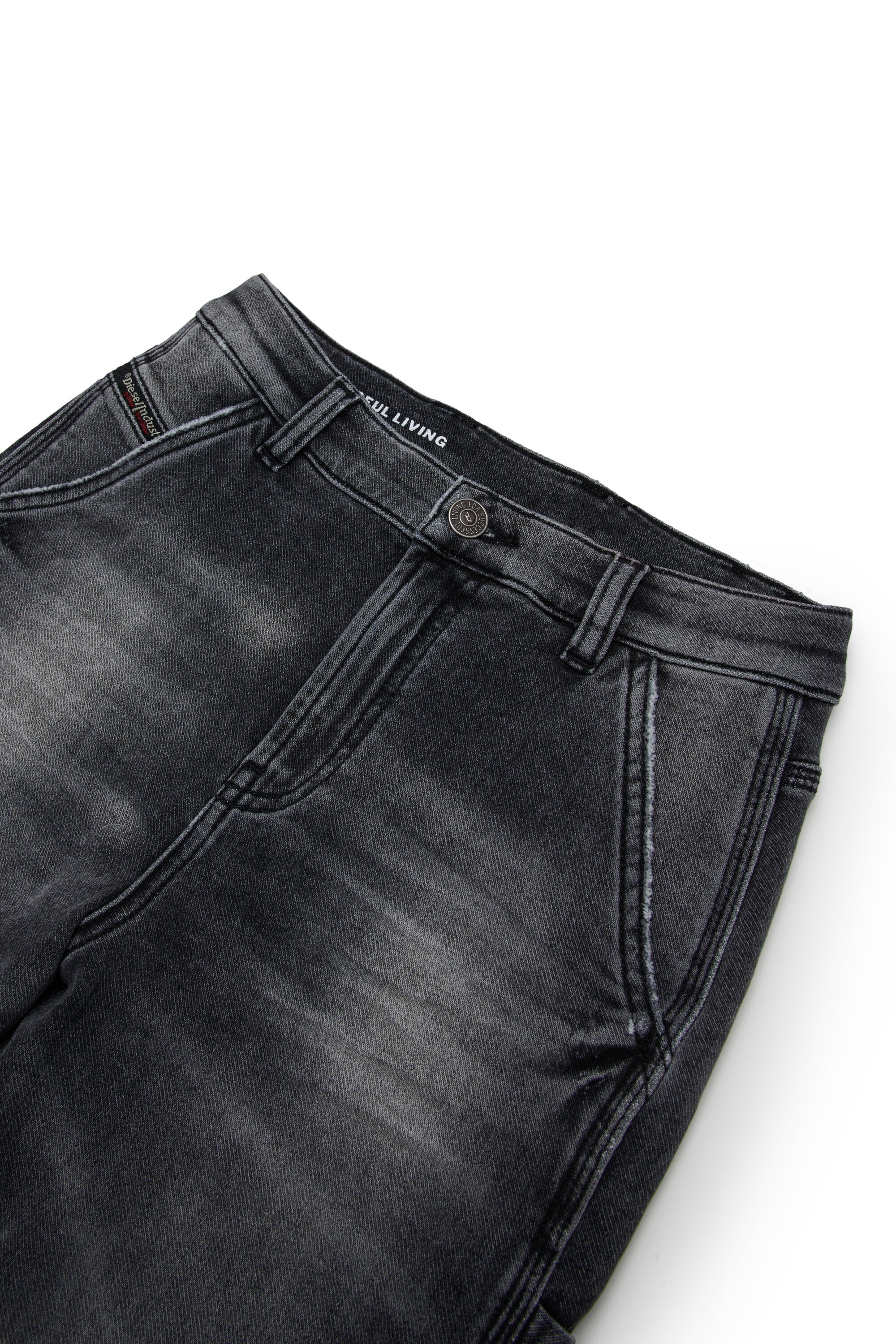 Black shaded relaxed JoggJeans® - D-Argjx Work