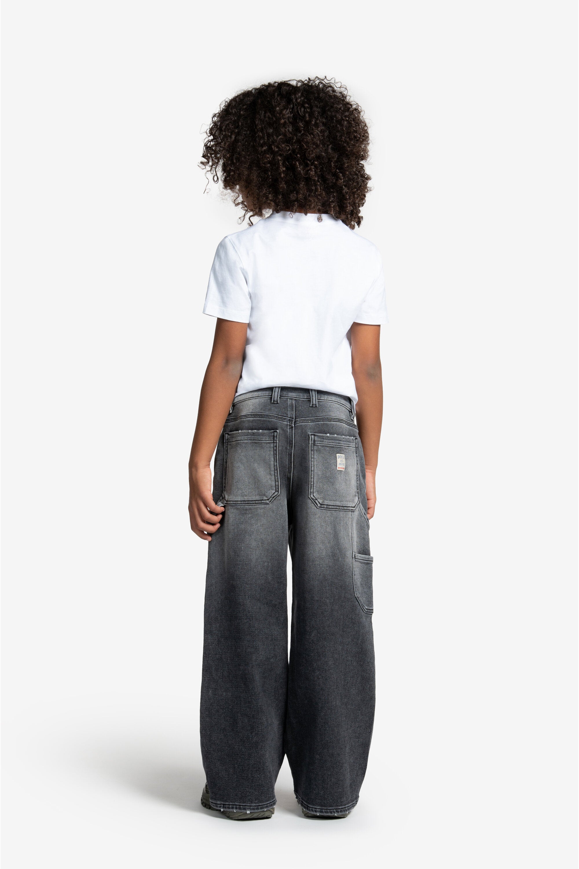 Black shaded relaxed JoggJeans® - D-Argjx Work