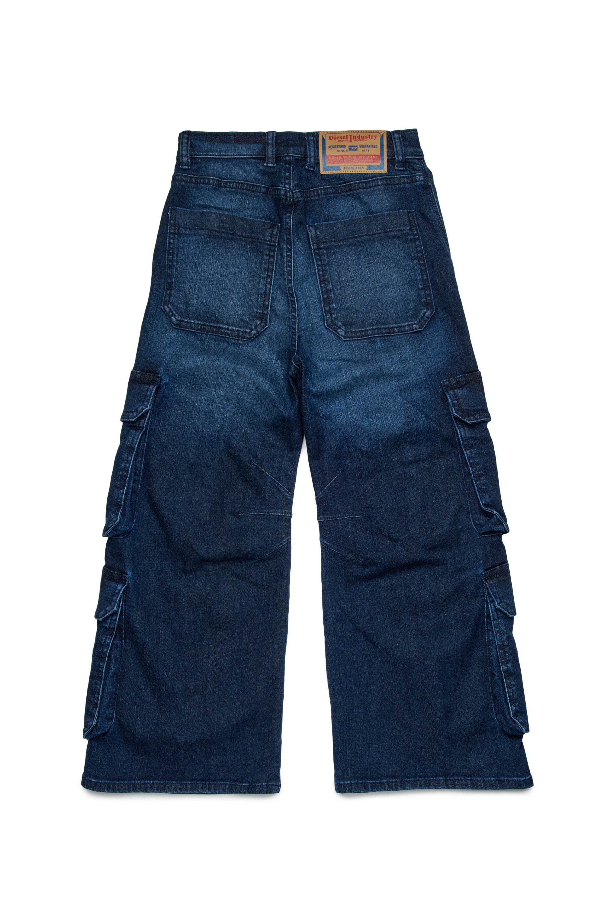 Dark blue relaxed jeans - D-Argjx Cargo