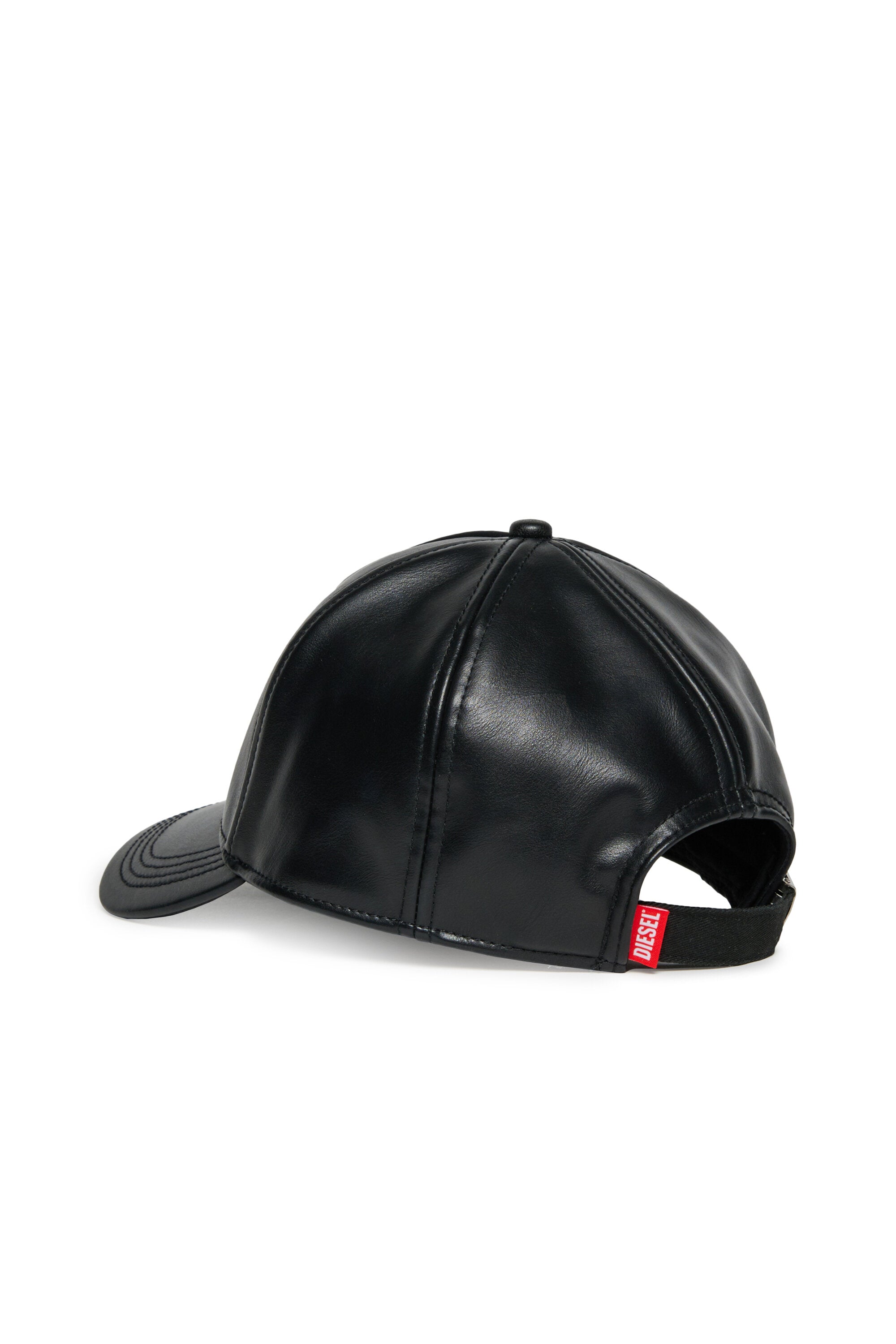 Baseball cap made of coated fabric