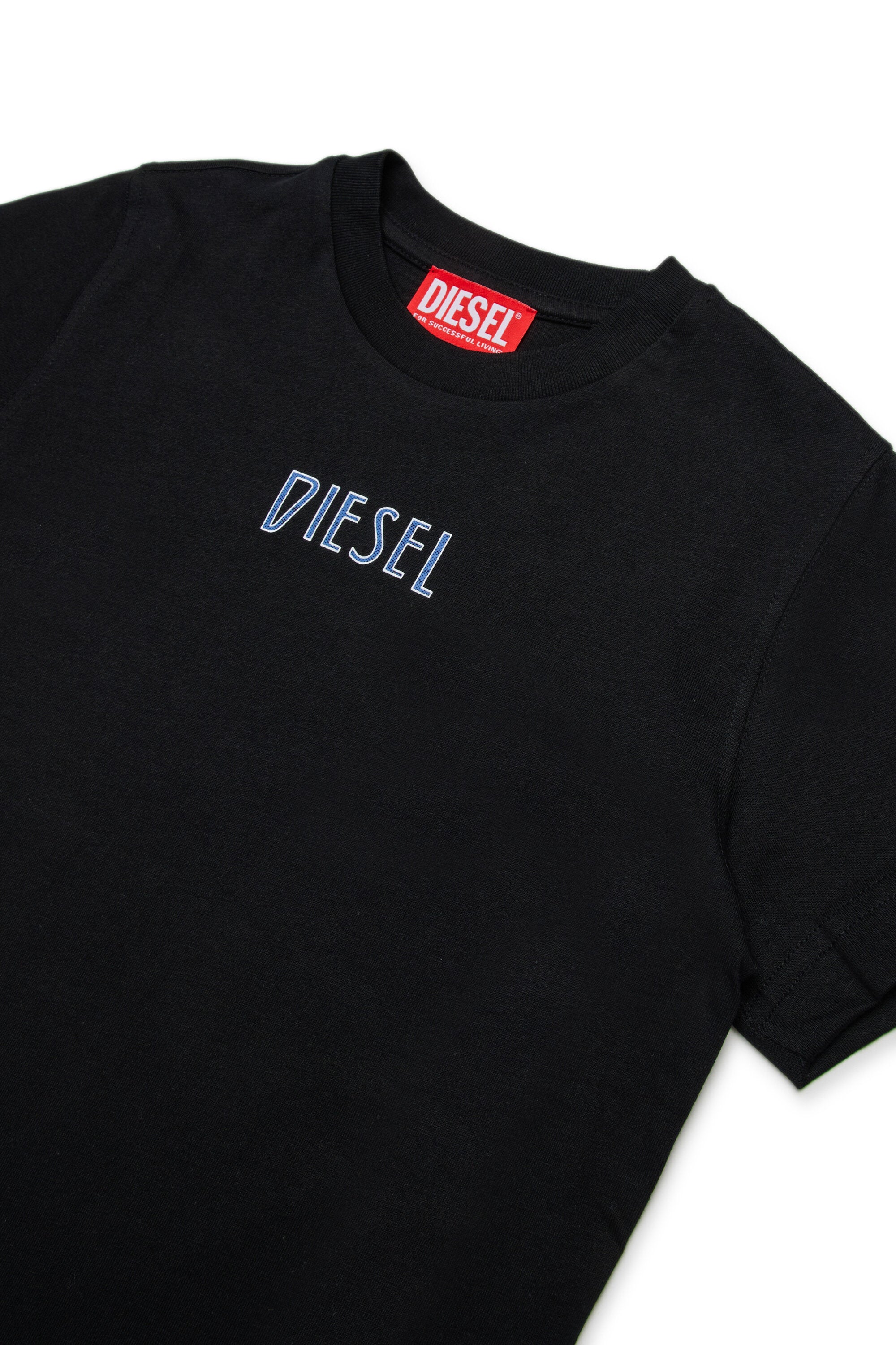 DIESEL two-tone print jersey T-shirt