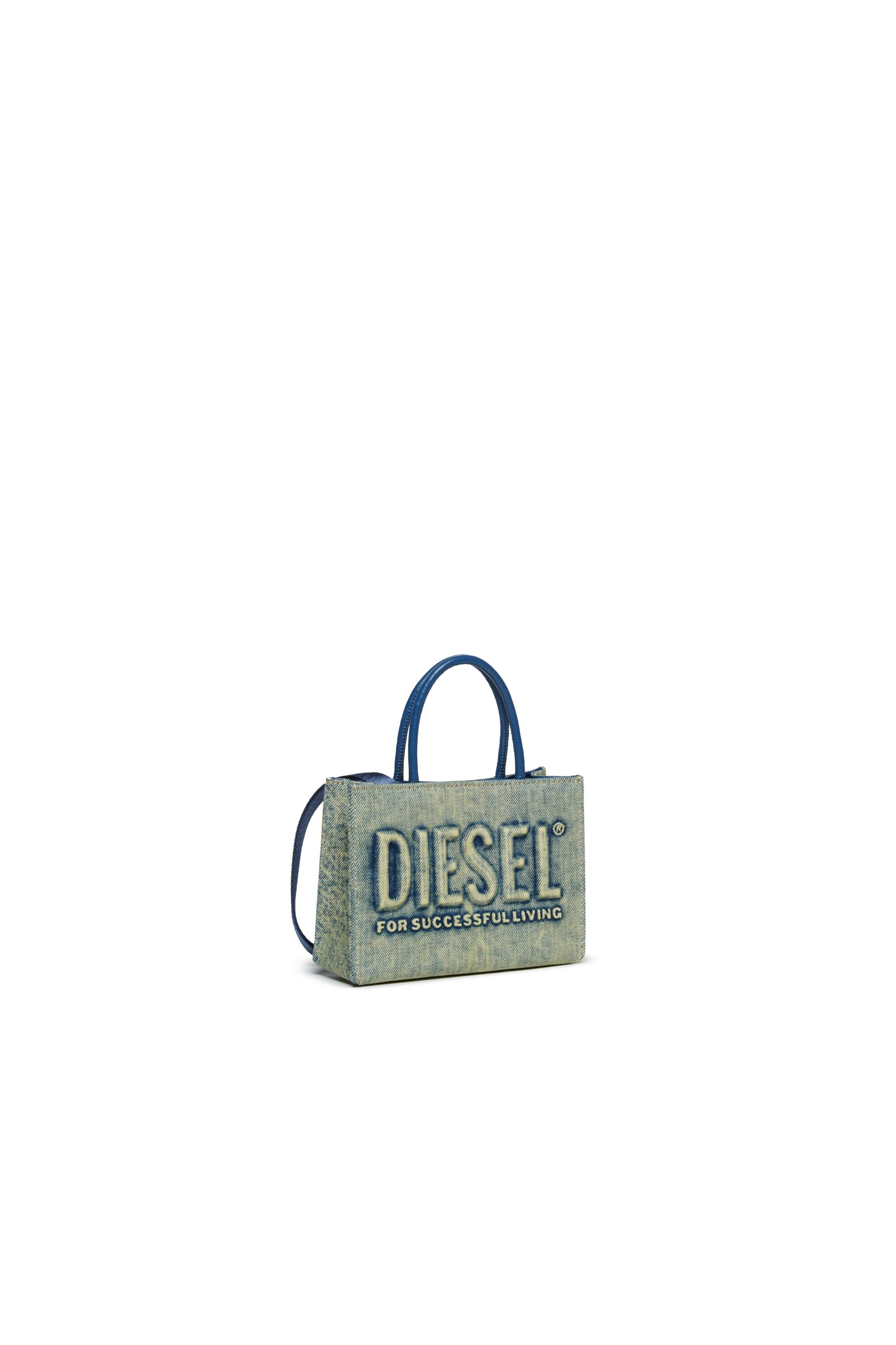 DSL 3D bag in solarized denim