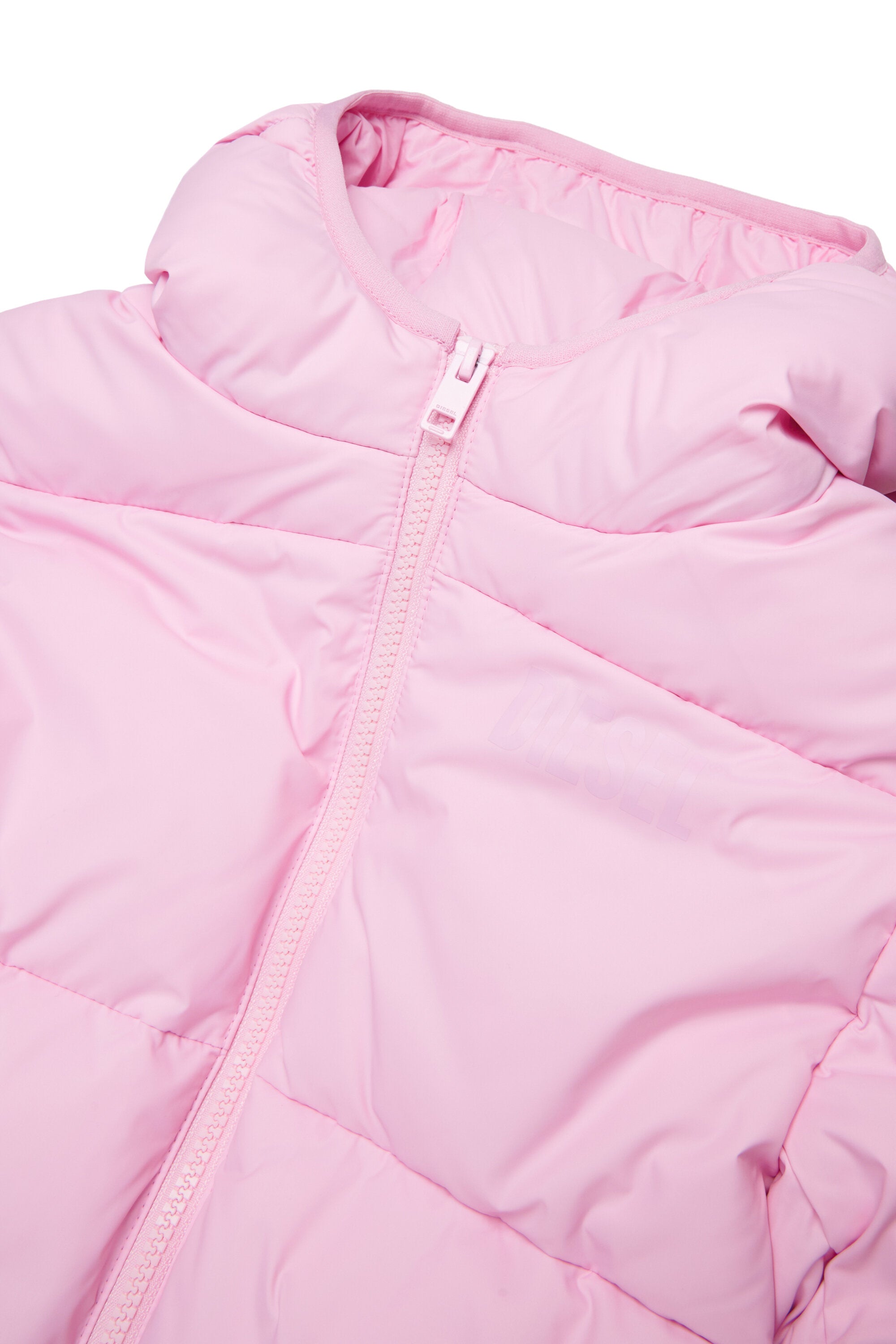 Padded jacket with logo