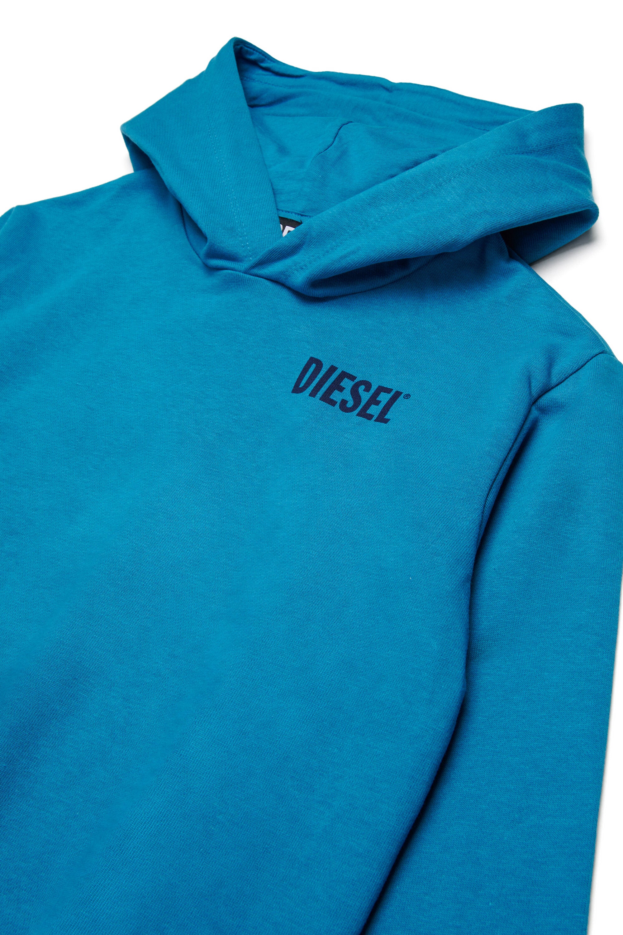 Hooded sweatshirt with Diesel logo