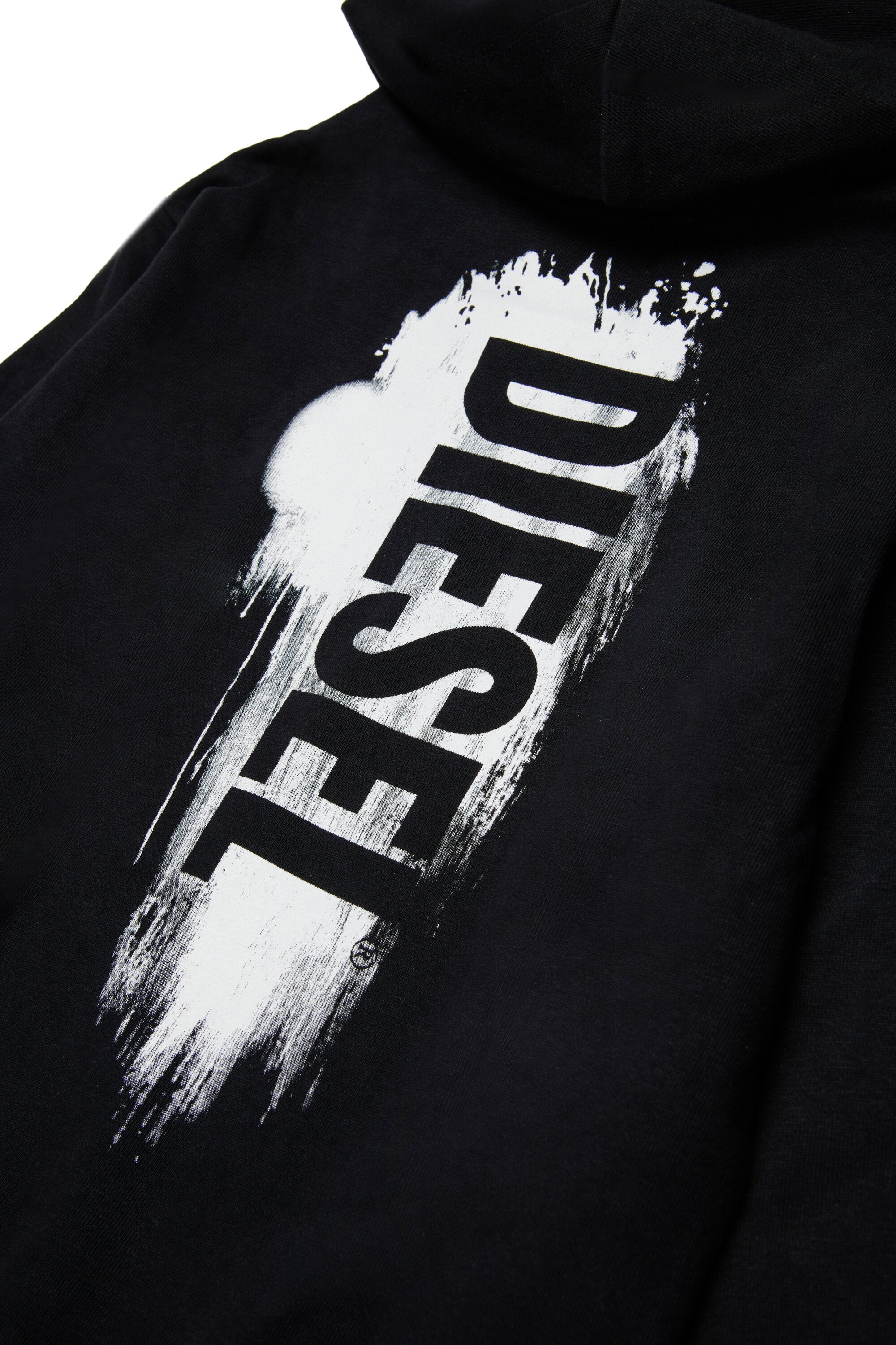 Hooded sweatshirt with Diesel logo