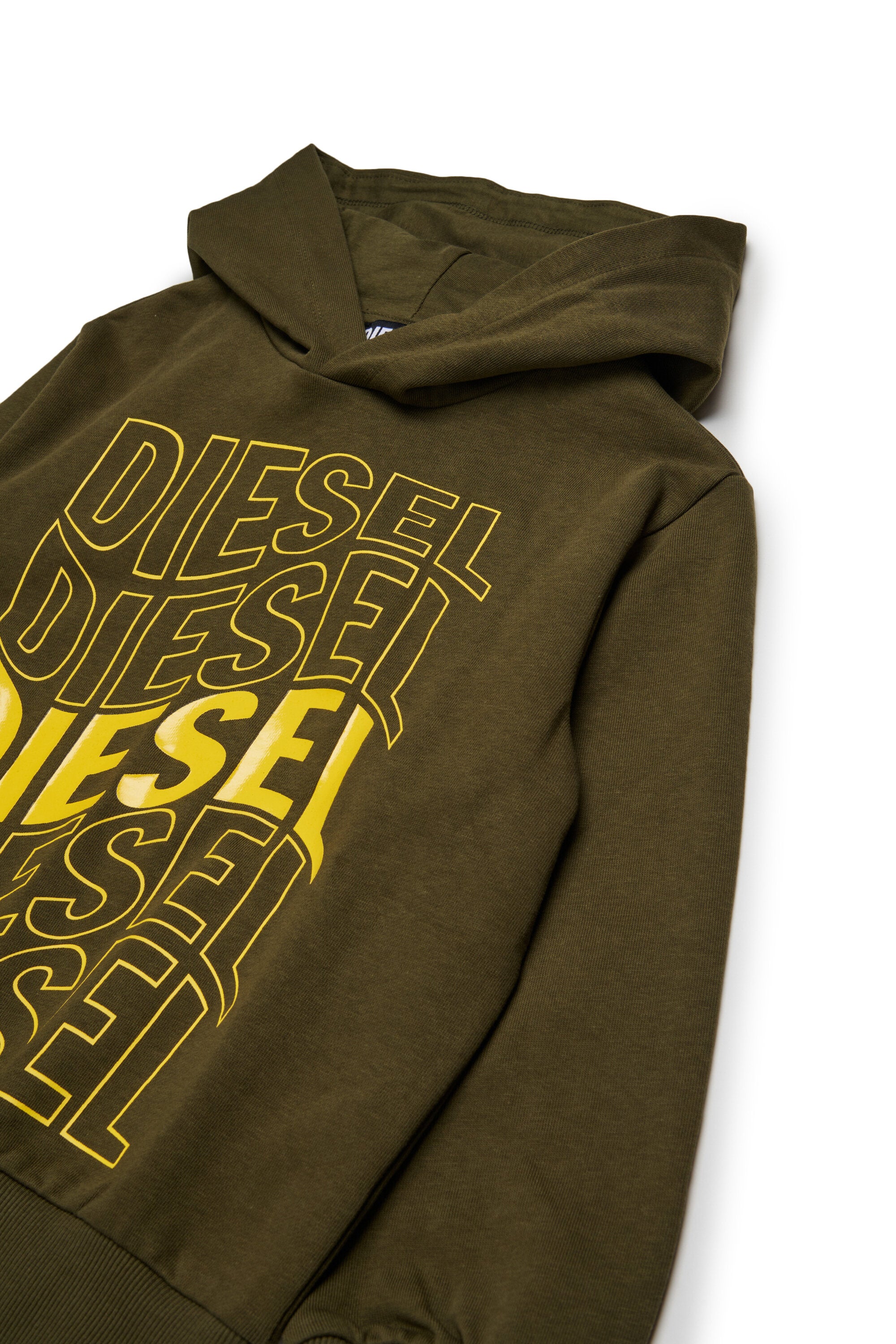 Sweatshirt with overlapping Diesel logo