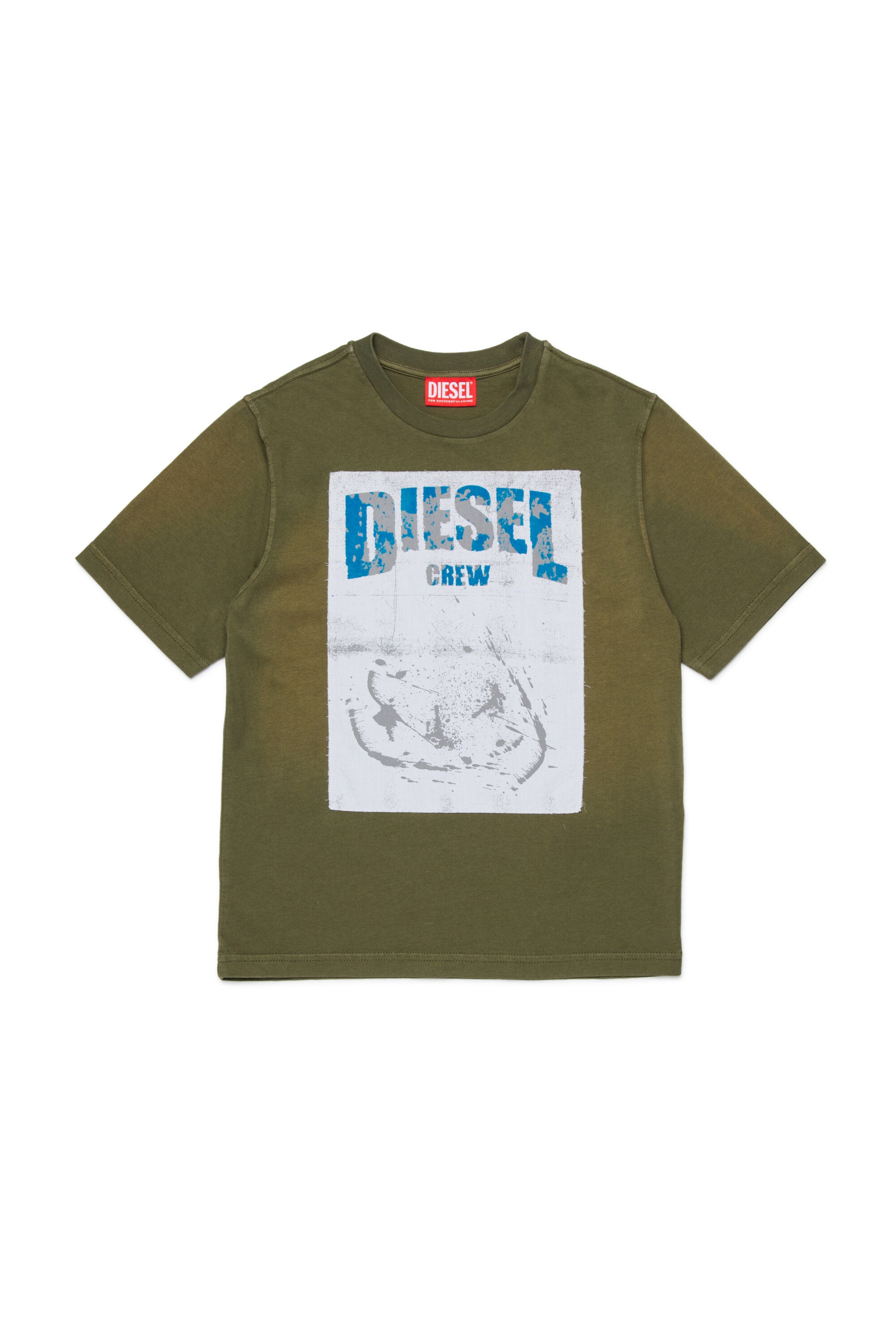 T-shirt with printed logo