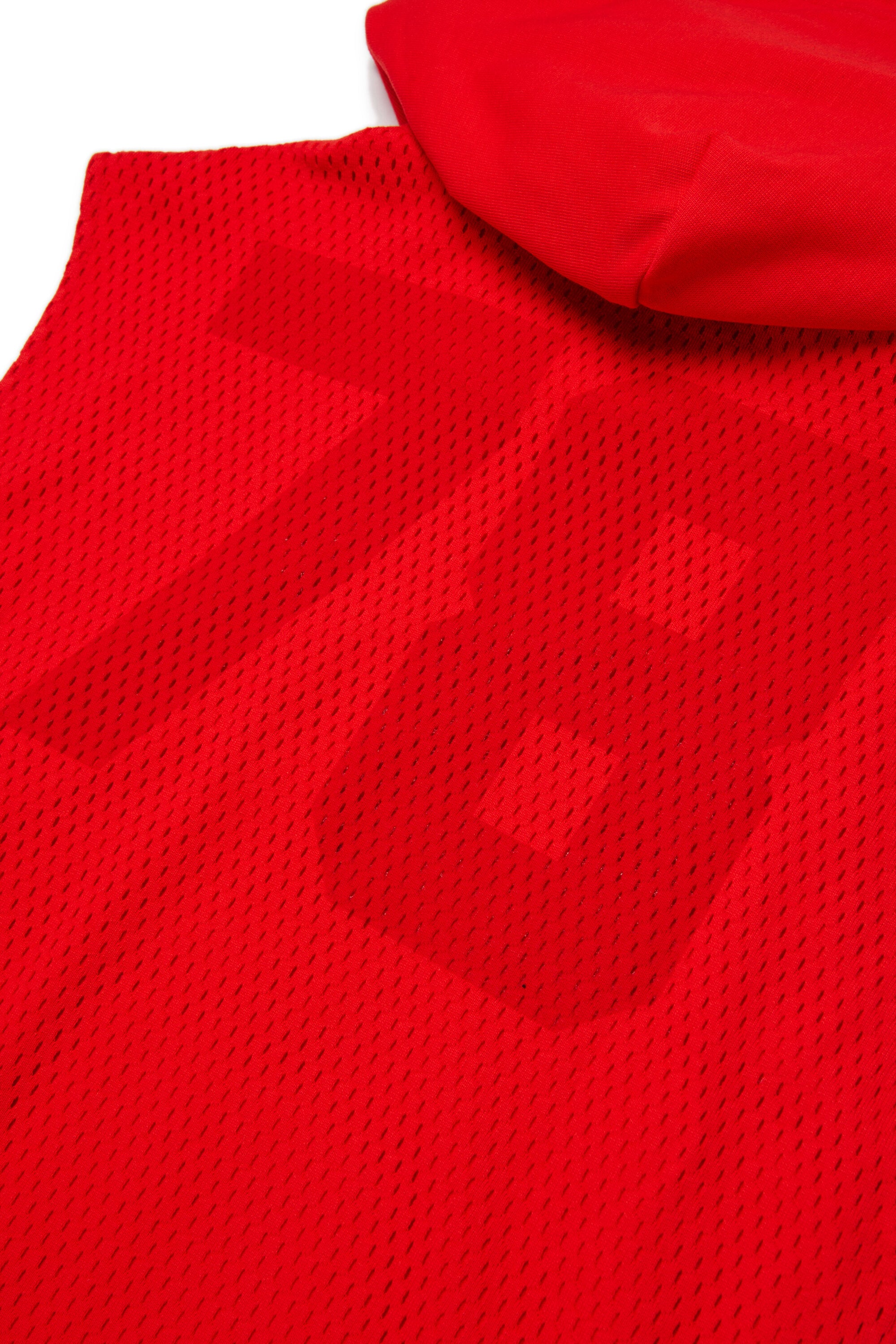 Sleeveless sweatshirt with logo