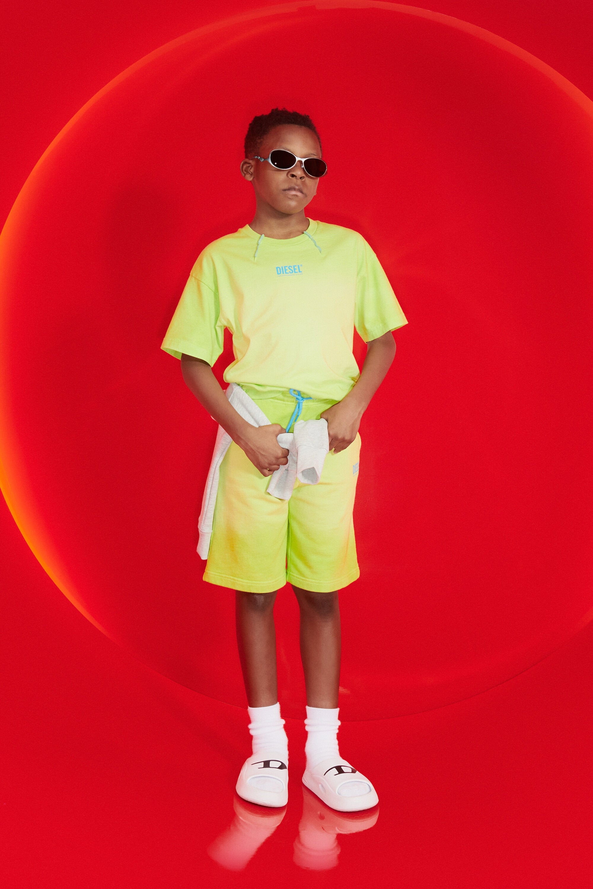 Crew-neck T-shirt with logo