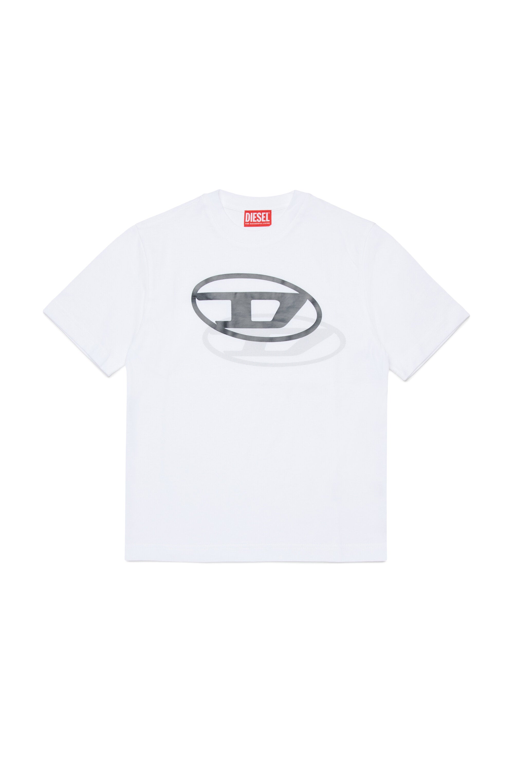 T-shirt with printed Oval D logo