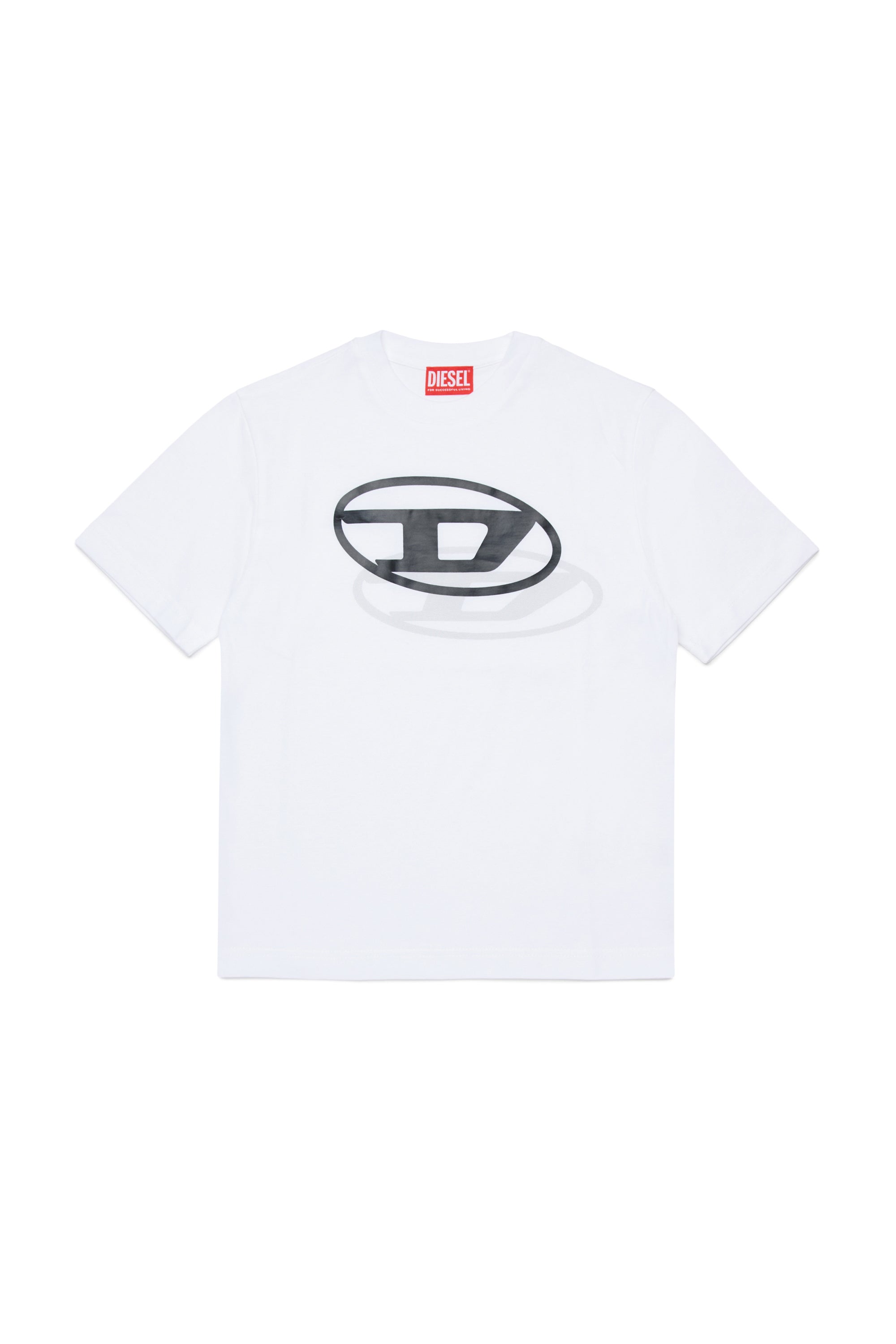 T-shirt with printed Oval D logo