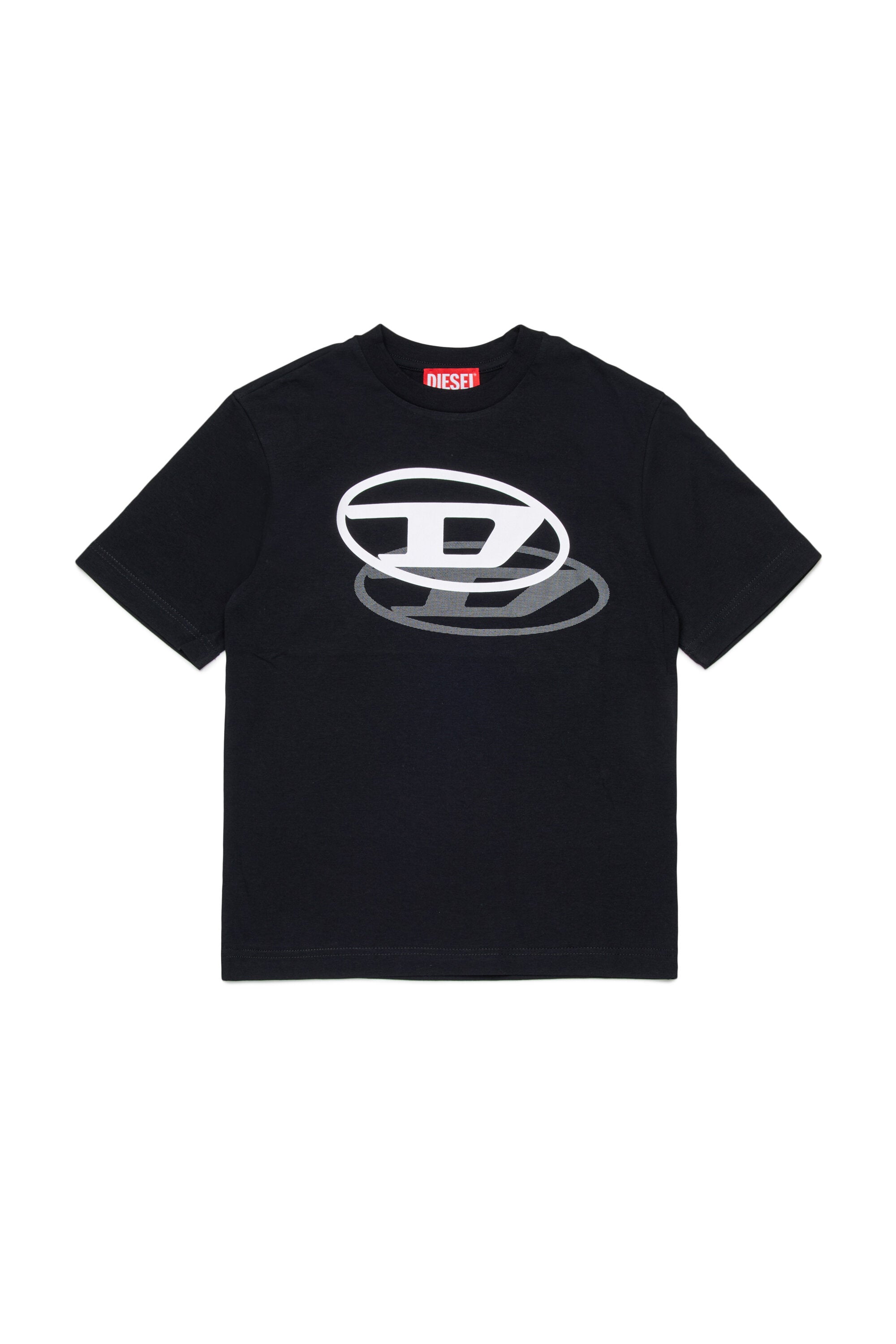 T-shirt with printed Oval D logo