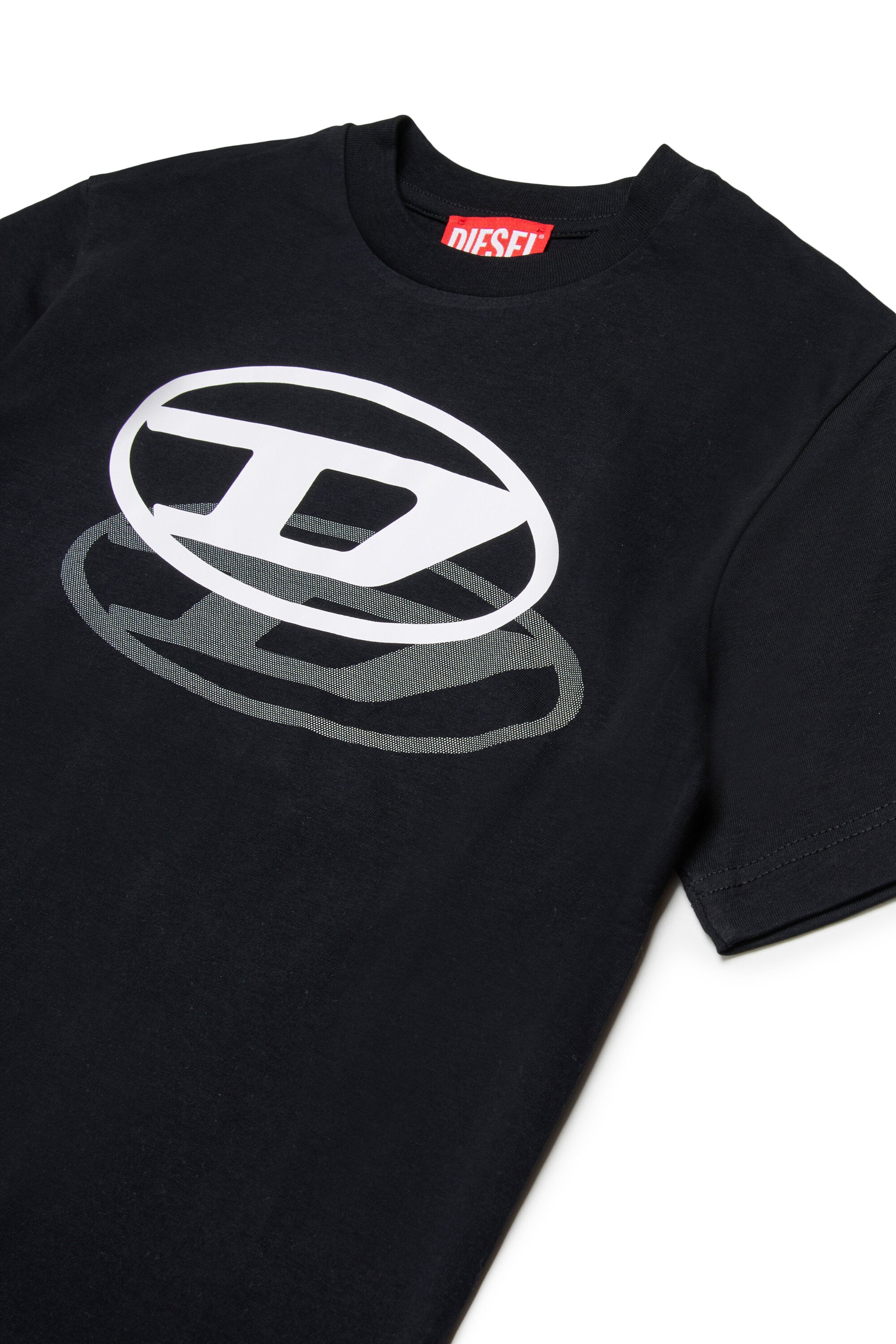 T-shirt with printed Oval D logo