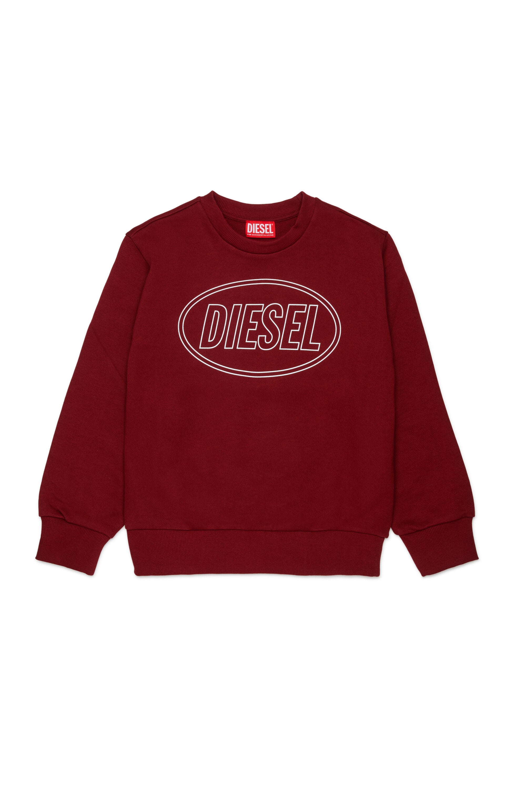 Crew neck sweatshirt with logo