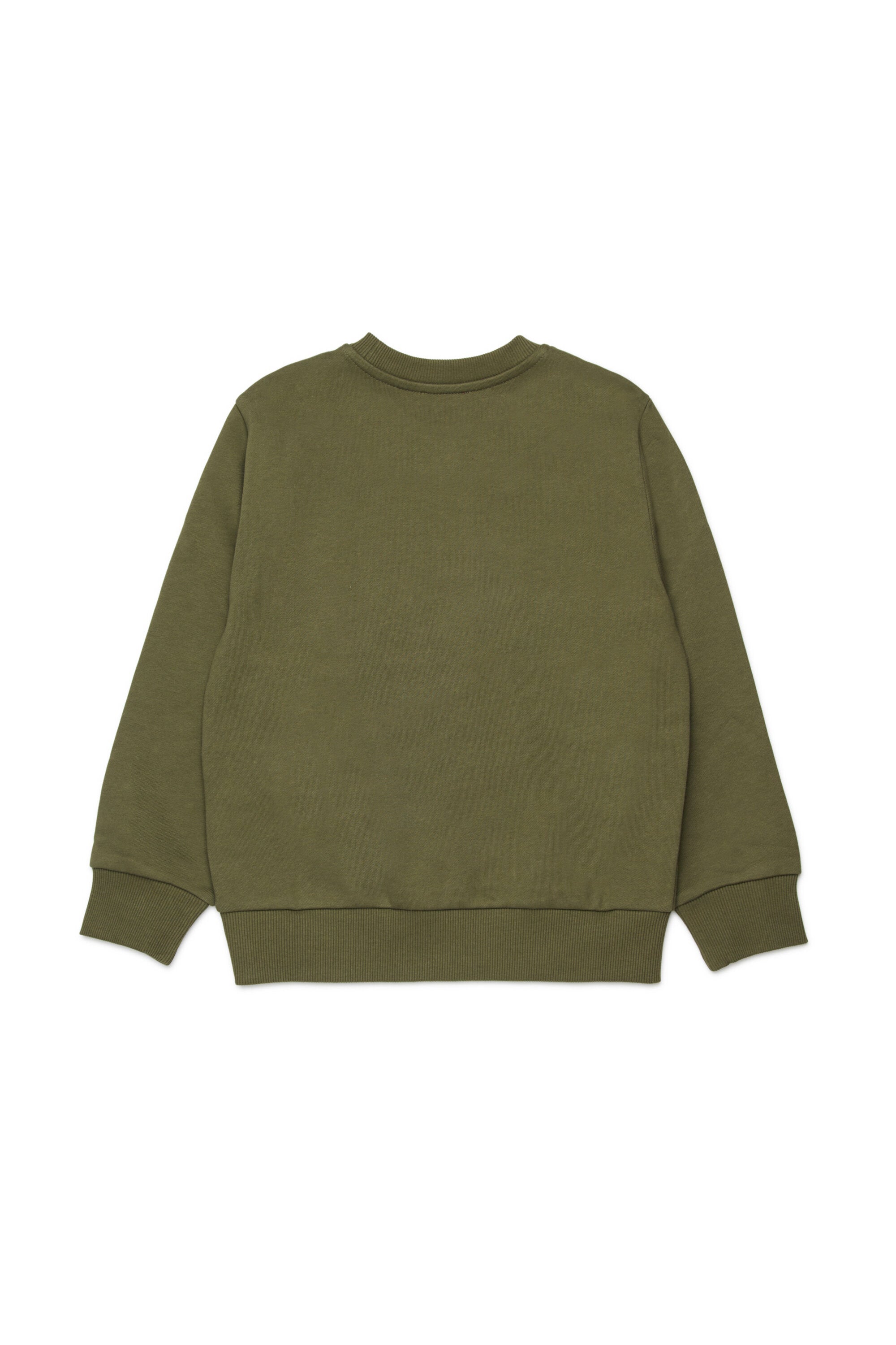 Crew neck sweatshirt with logo