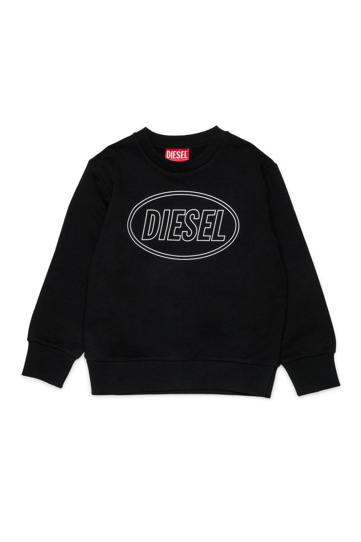Crew neck sweatshirt with logo