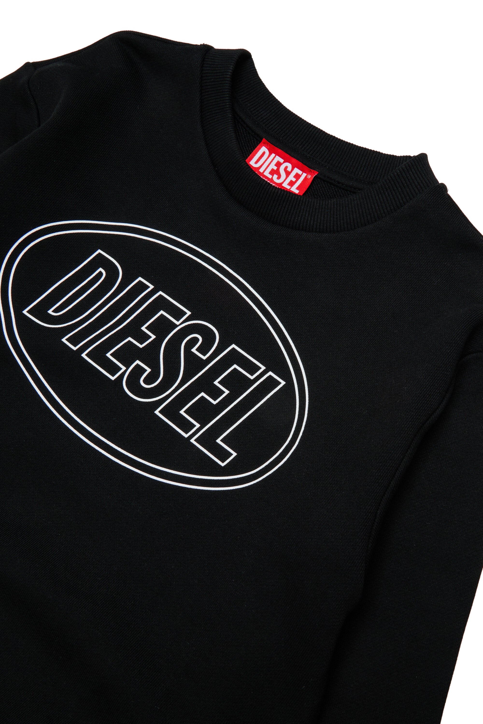 Crew neck sweatshirt with logo