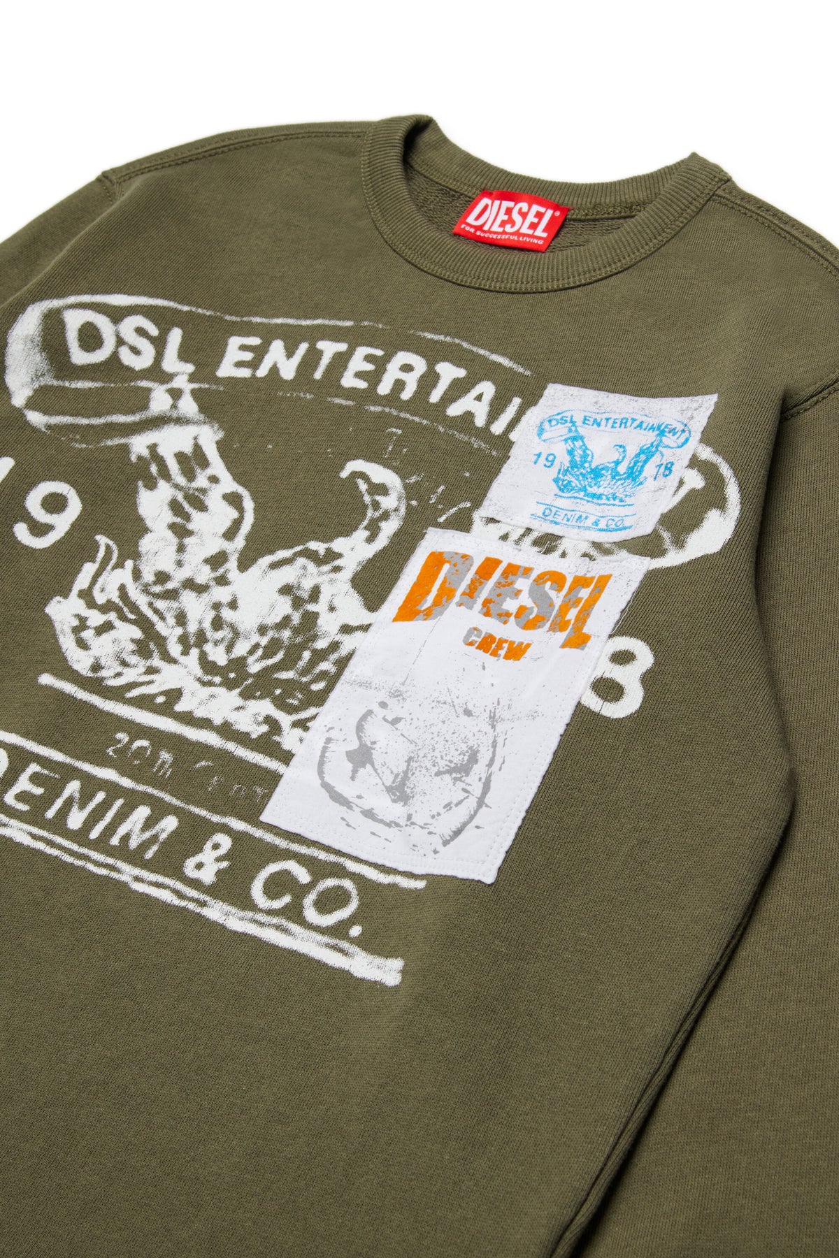 Crewneck sweatshirt with logo