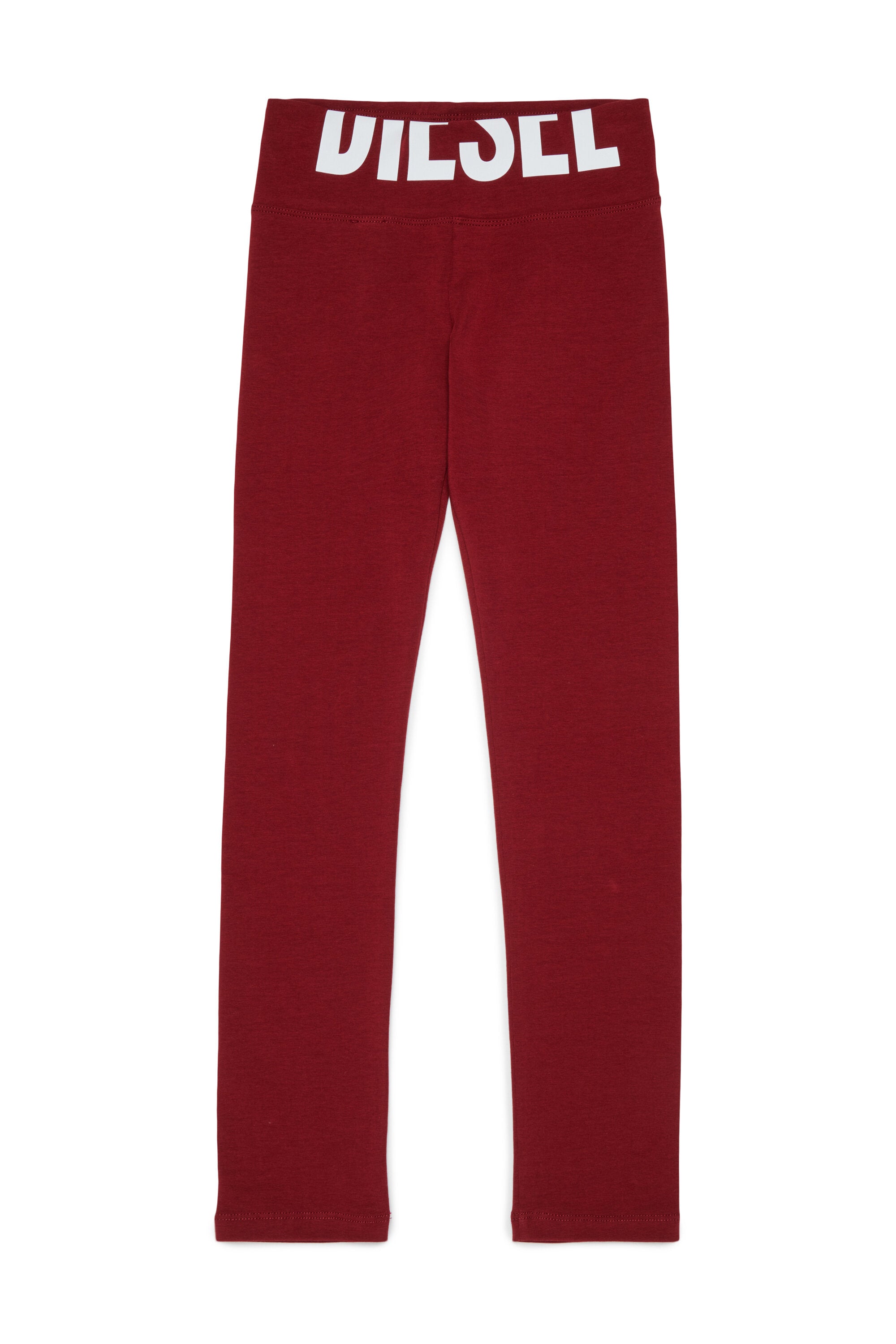 Leggings with logo waistband