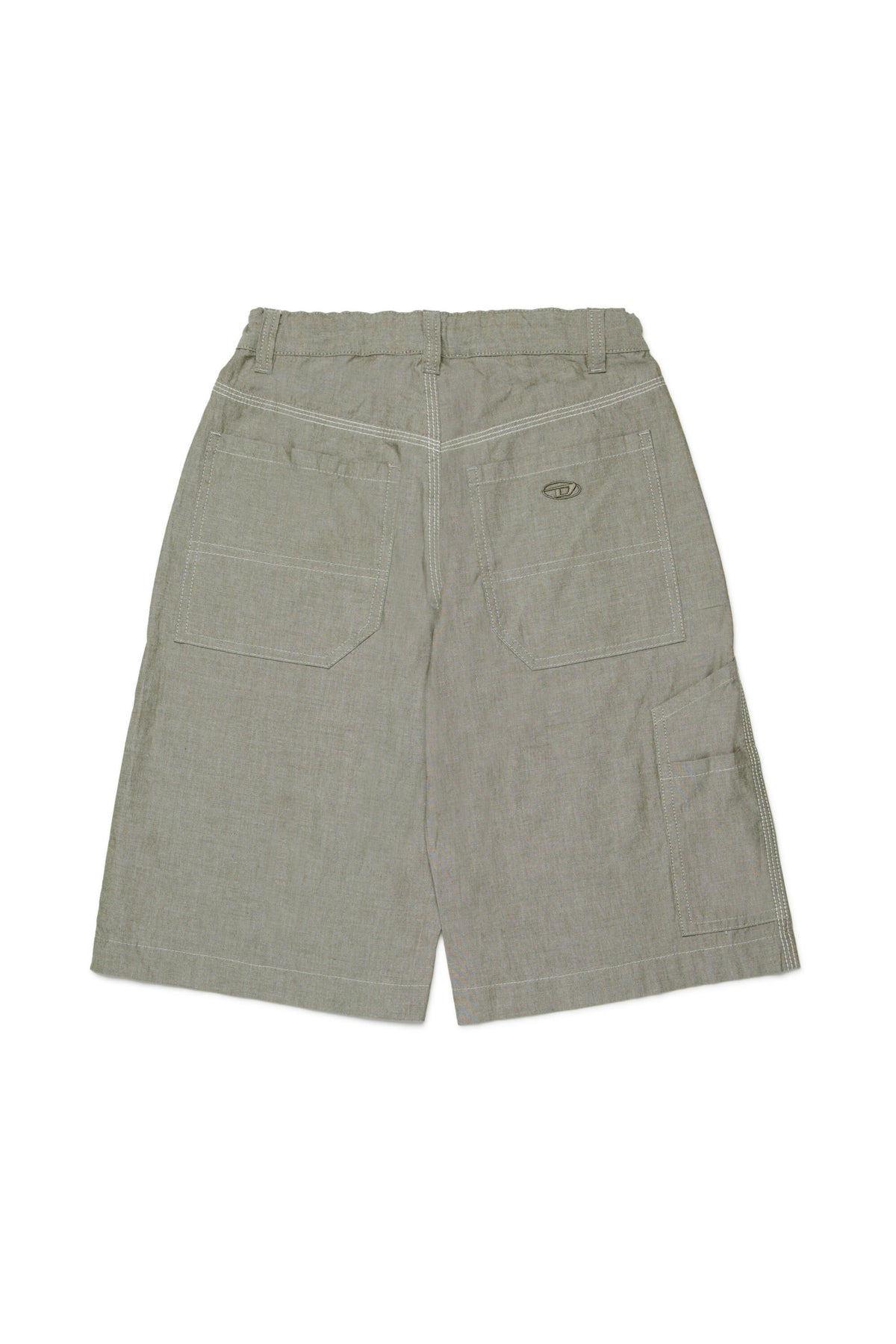 Cargo shorts with logo