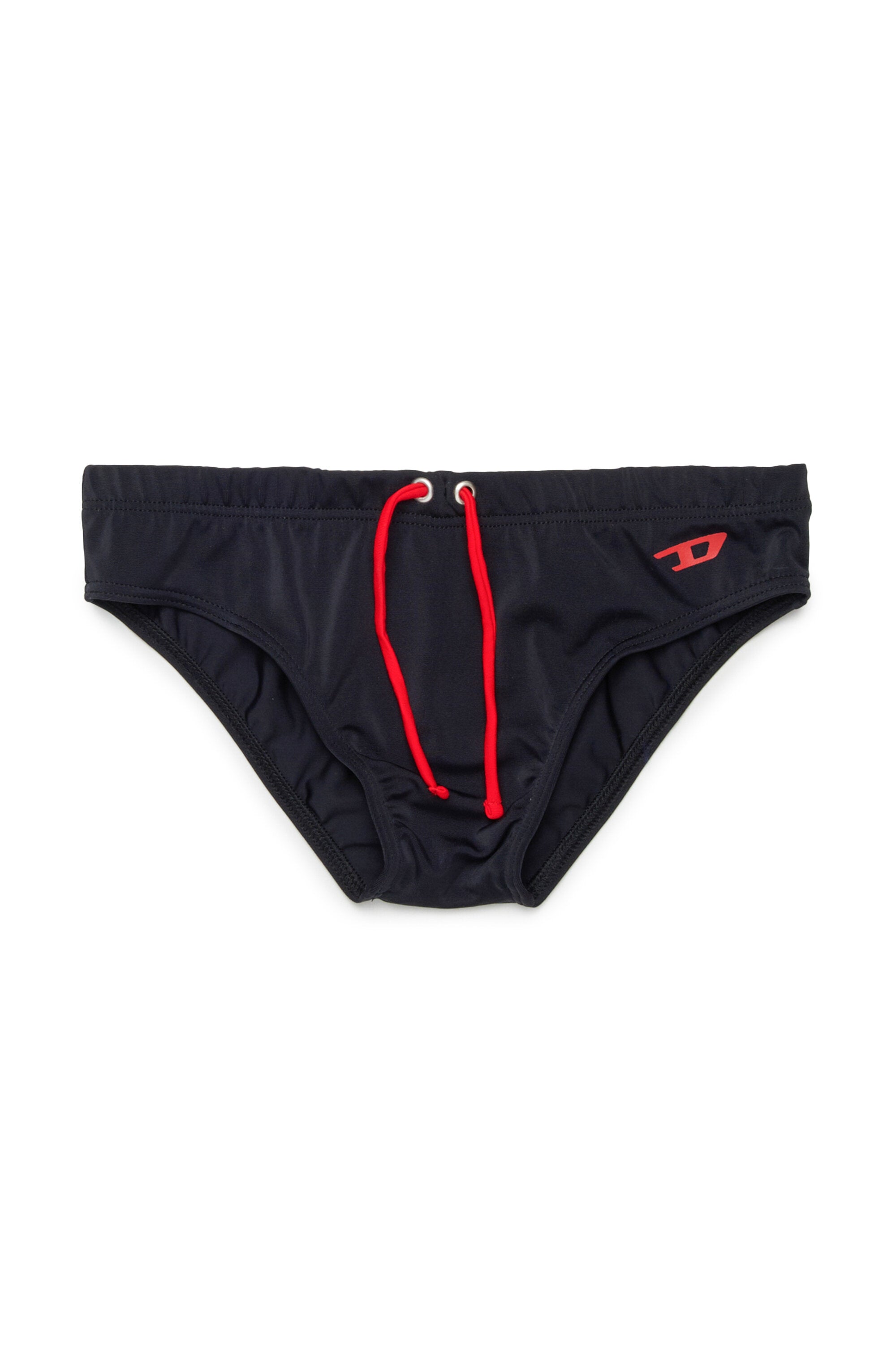 Swim brief with logo