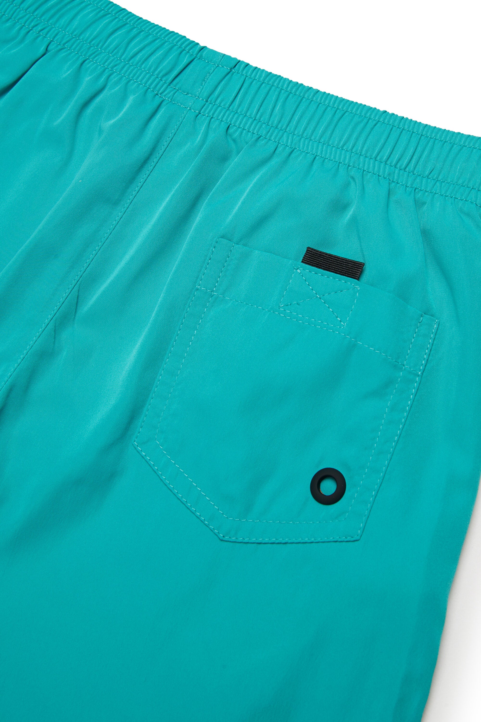 Boxer swimsuit with logo